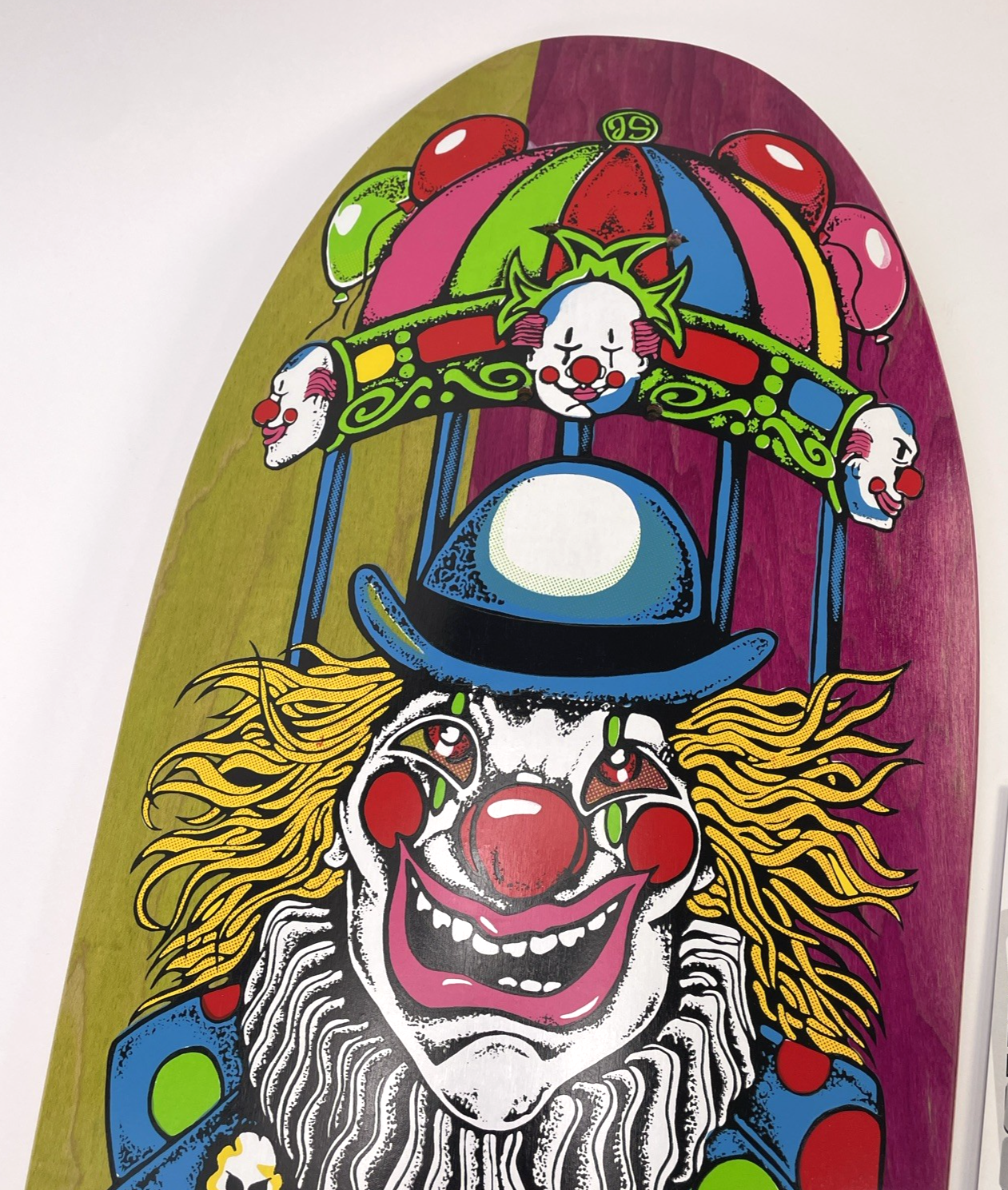 John Schultes A Series Clown H-Street Skateboard Deck Limited Edition #09 of 136