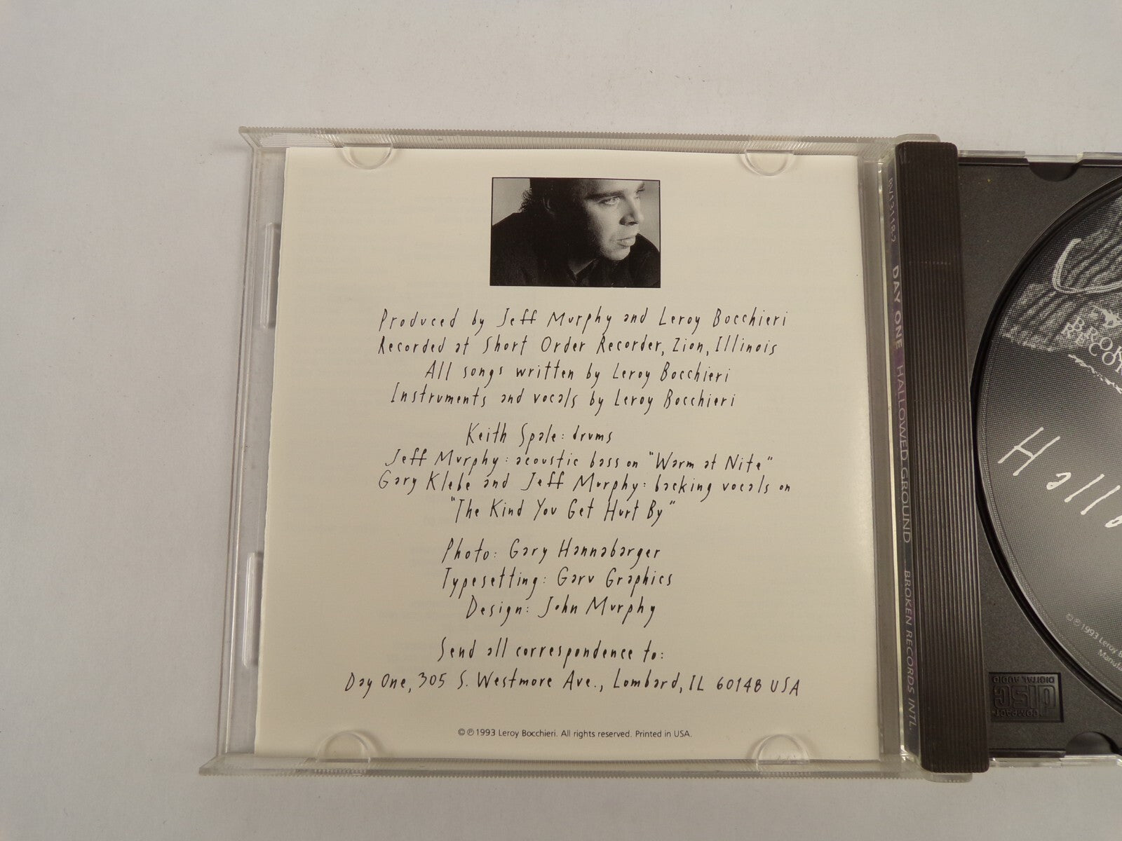 Day One Hallowed Ground Take Me The Kind You Get Hurt By CD#50