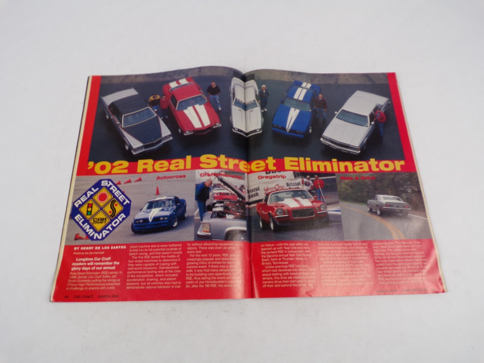 March 2003 Car Craft Big vs Small Block 10 Great Mail Order Engines Patriotic
