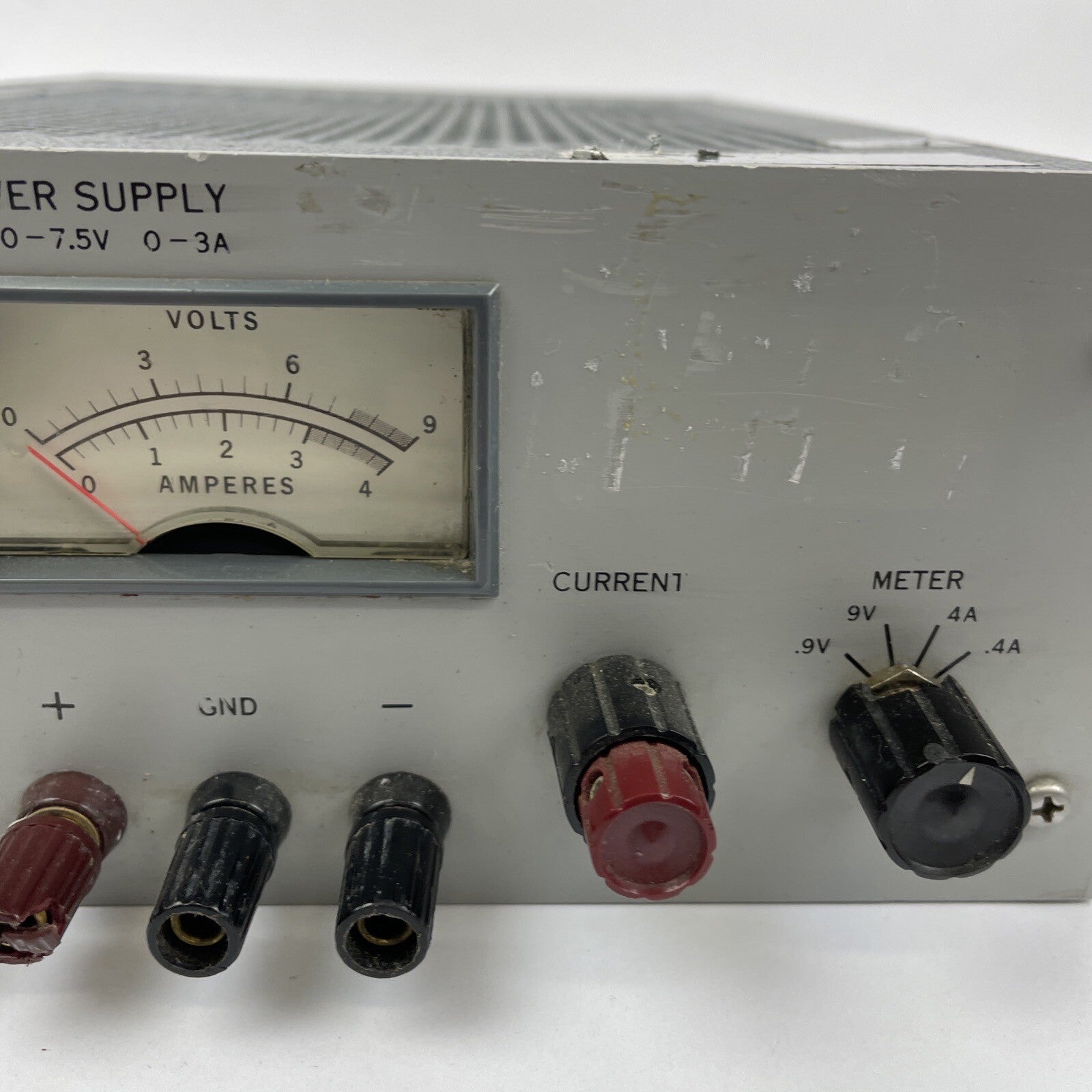 HP Hewlett Packard * Harrison 6203B Power Supply 0-7.5V 0-3A - VINTAGE