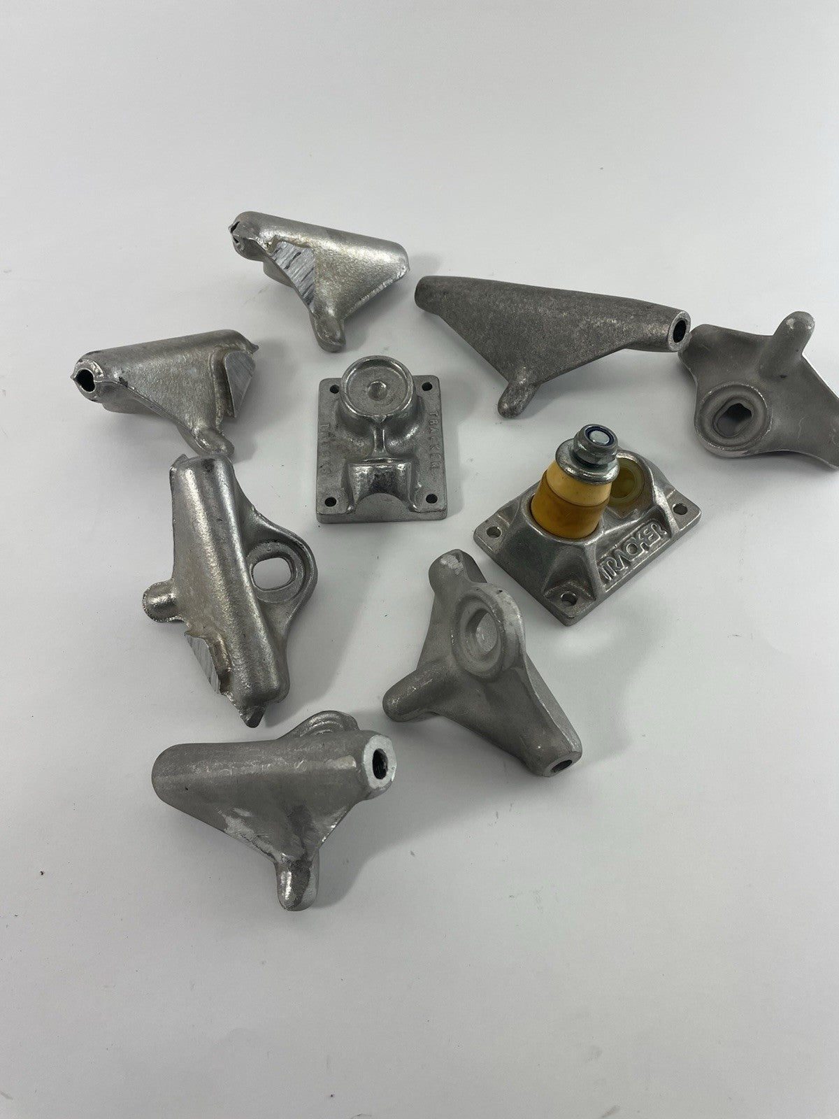 Lot of 9: Tracker  Trucks  Vintage Trucks parts  Made In USA