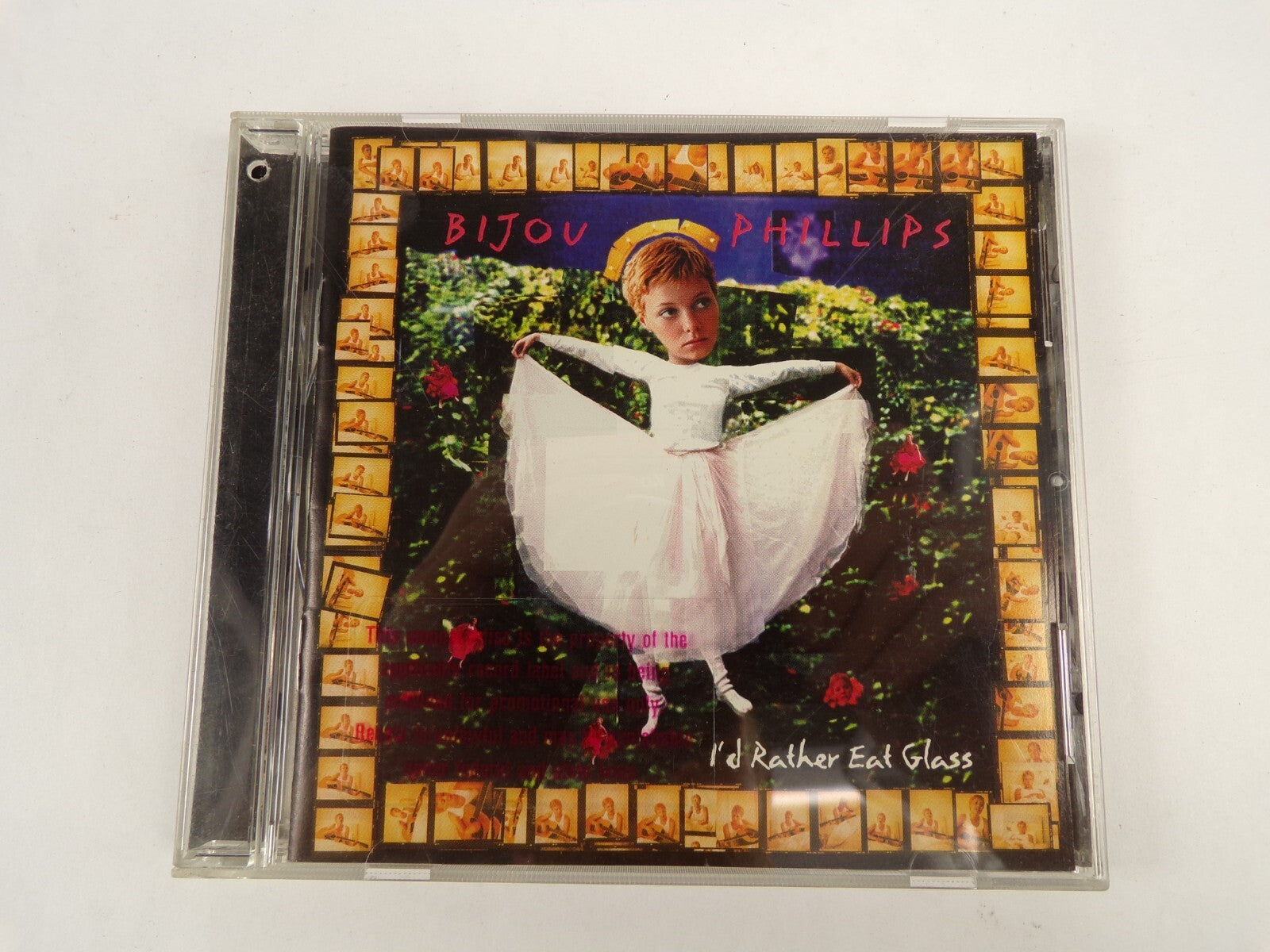 Bijou Phillips I'd Rather Eat Glass Hawaii Polite I Own You Stranded CD#43