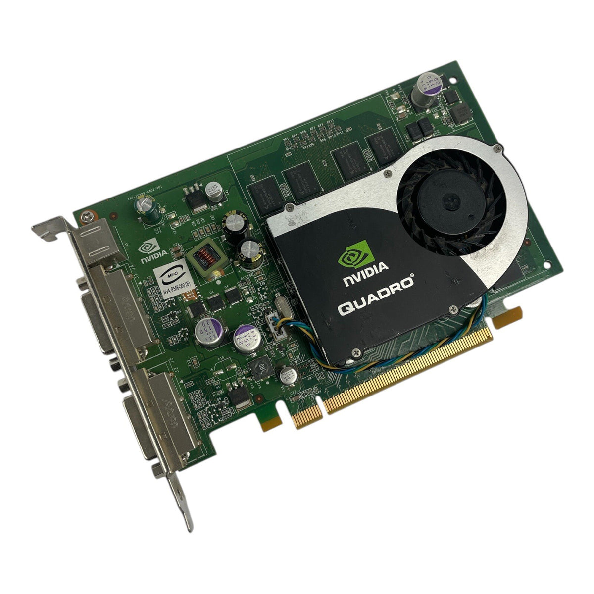 NVIDIA Quadro DCV-00343-N2-GP Video Card QUADRO FX370 DC12V 0.19A 0851HY