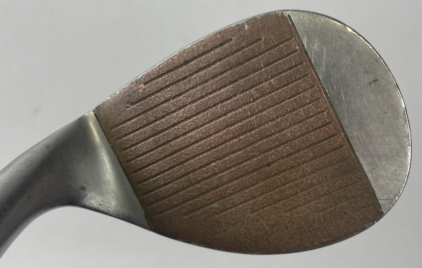 Pinemeadow Bite-N-Spin 60 degree hi lob wedge brass face steel shaft right hand