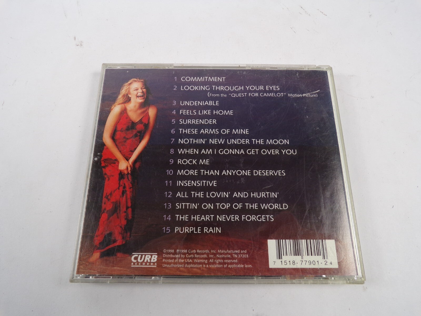 LeAnn Rimes Sittin On Top Of The World Surrender Rock Me Insensitive CD#51