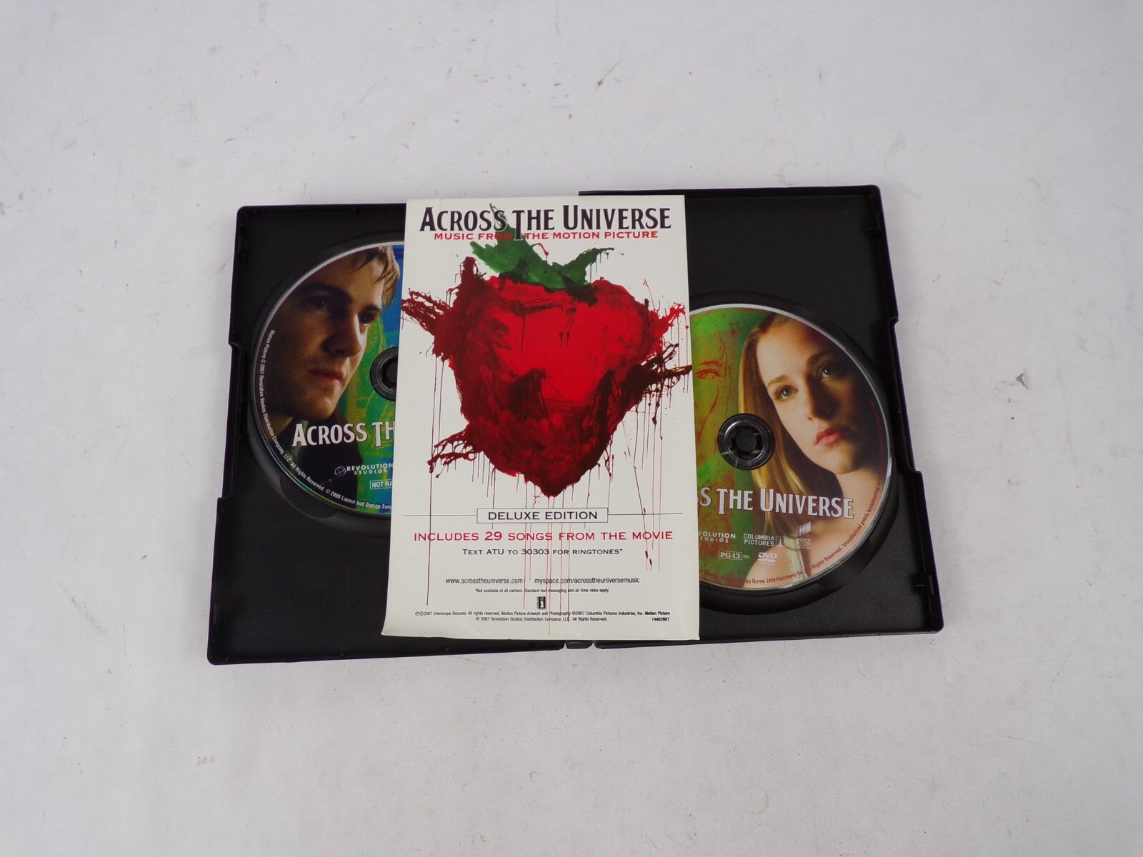 Across The Universe 2-Disc Deluxe Edition "Across The Universe Sweeps DVD Movies