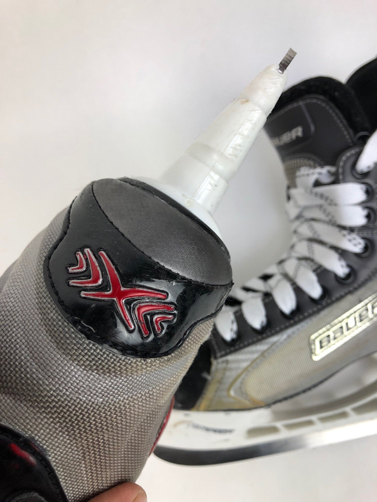Baur Vapor X40 X:40 Size 5 Eur 37.5 Tuuk Ice Hockey Skates Youth Unisex Skate