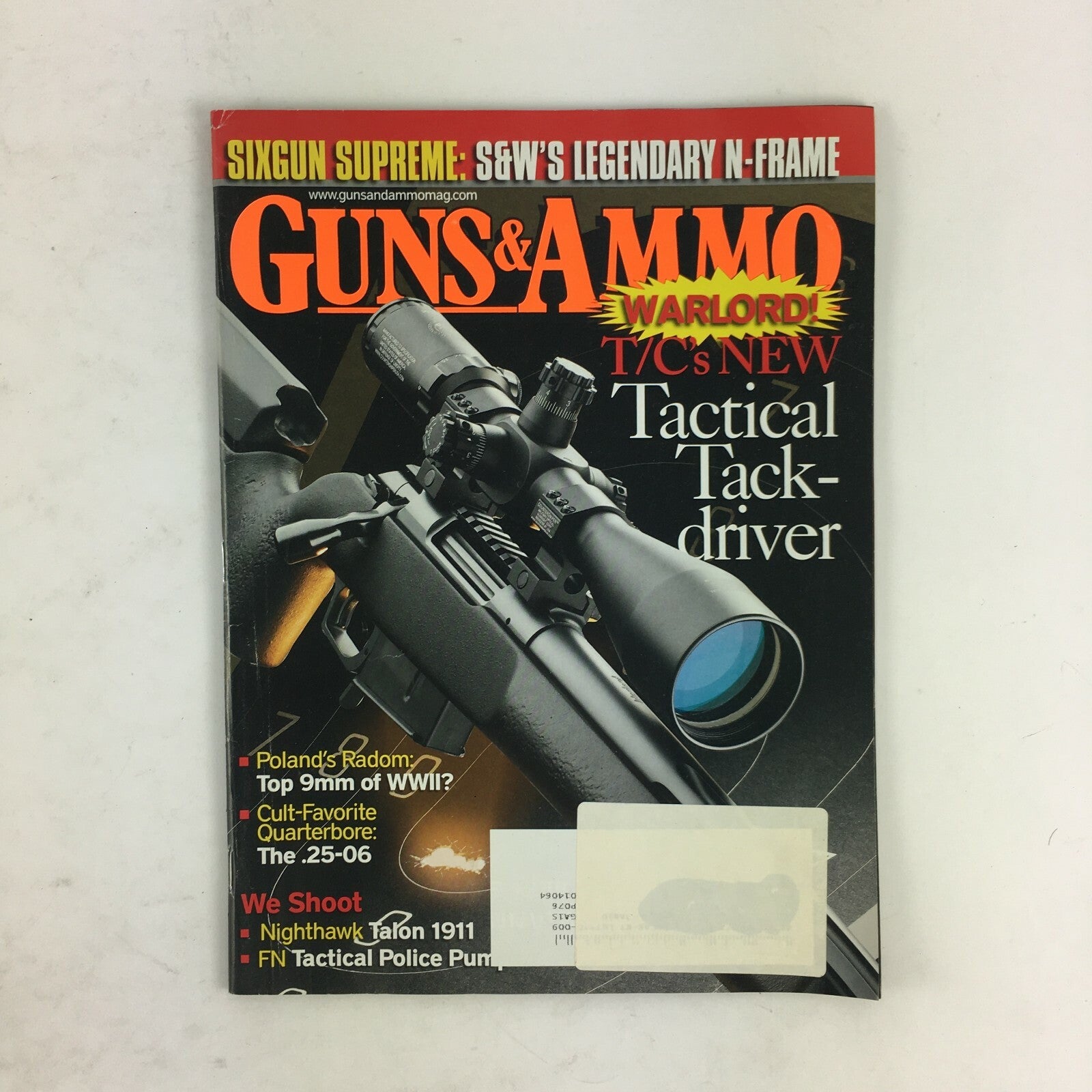 Guns & Ammo Magazine Tactical Tack driver Top 9mm of WWII? The .25-06 Talon 1911