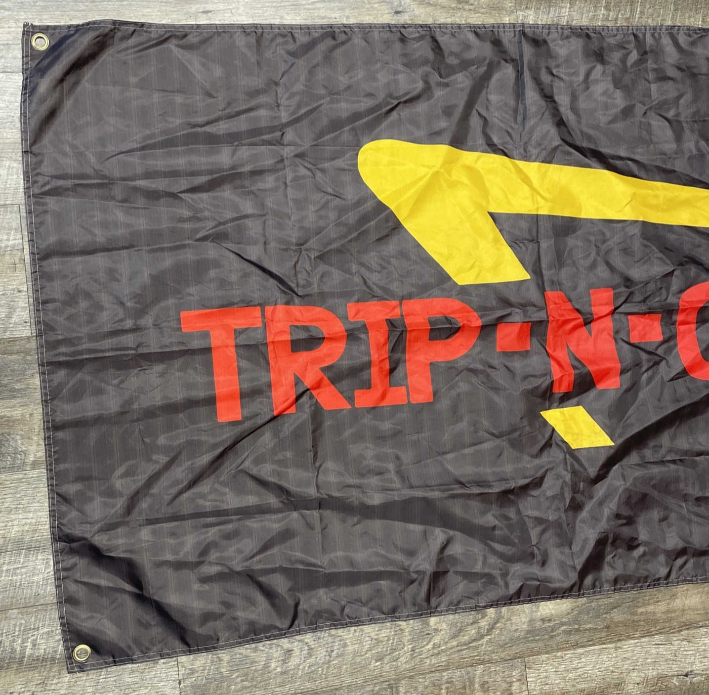 IN N OUT BURGER - Trippin' OUT 56" x 35" FLAG BANNER ADVERT Advertisement -RARE