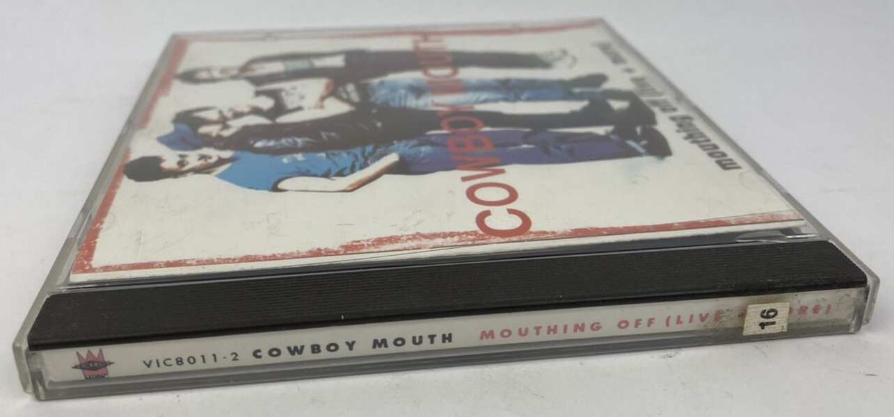 Cowboy Mouth * Mouthing Off (Live + More) (Audio CD, 1993, Viceroy Records) CD