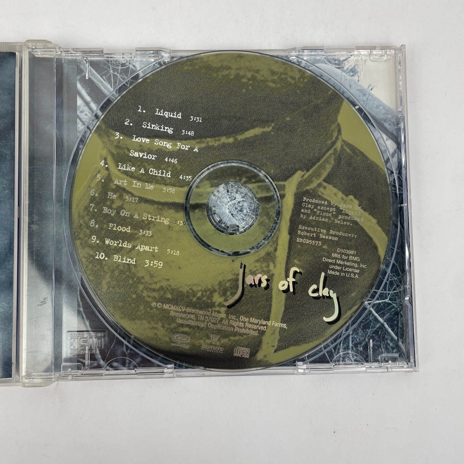 Jars of clay : Jars of Clay Digital Audio CD - Trail - Brentwood Music - JK