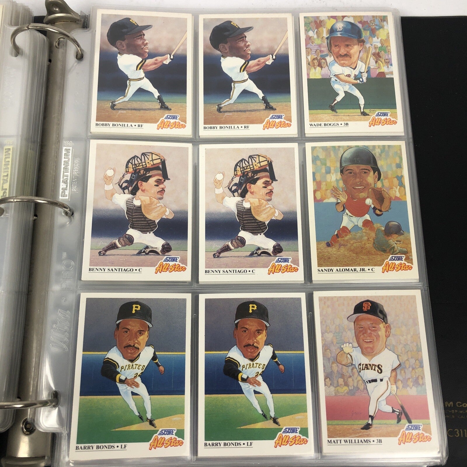 Score 1991 Lot of 300+ Baseball Cards Mint Condition Not Graded, See Images