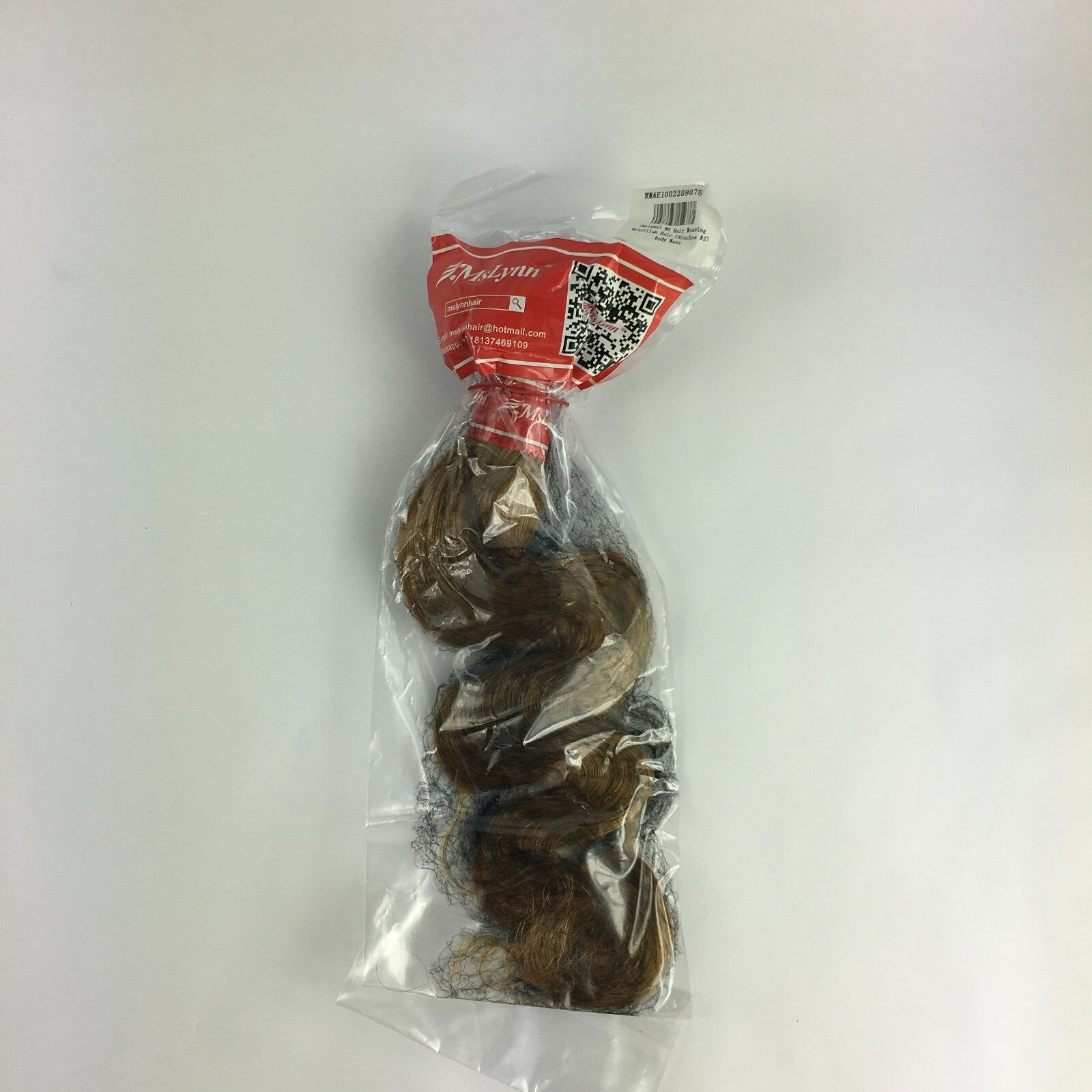 Brand New Mslynn Brazilian Hair Body Wave N5 Size 18" Natural Color A1