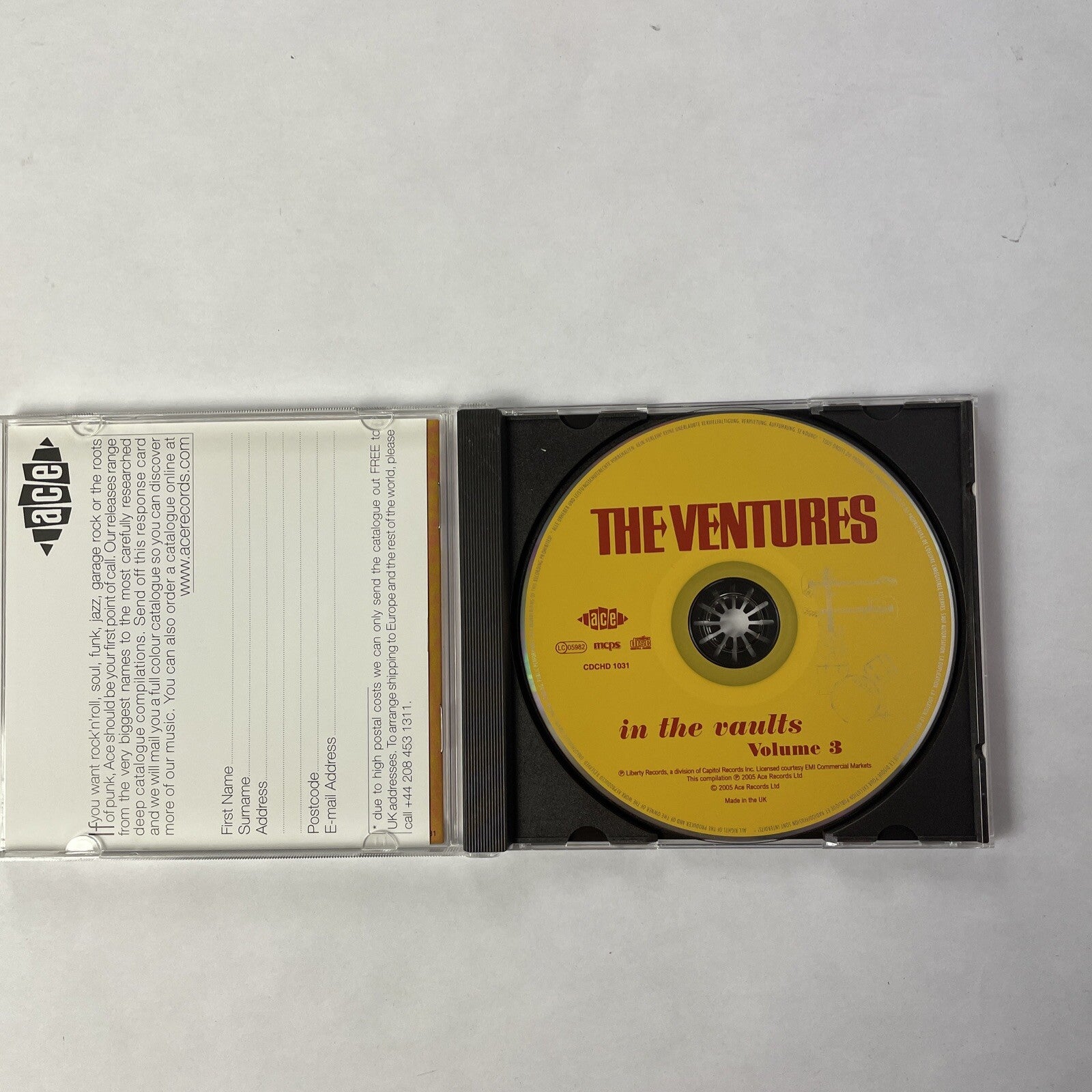 The Ventures - In The Vaults Vol. 3 CD (2005) UK Import  #20