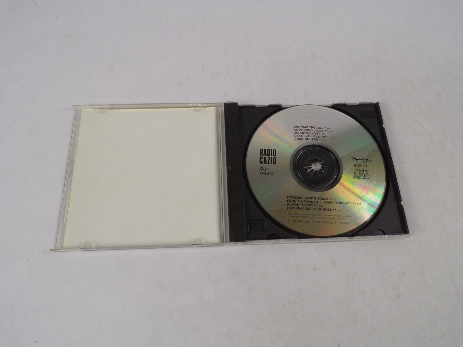 Radio Cazio Dan Cazio She Was Trouble Something I Love Scoop On You Death CD#22