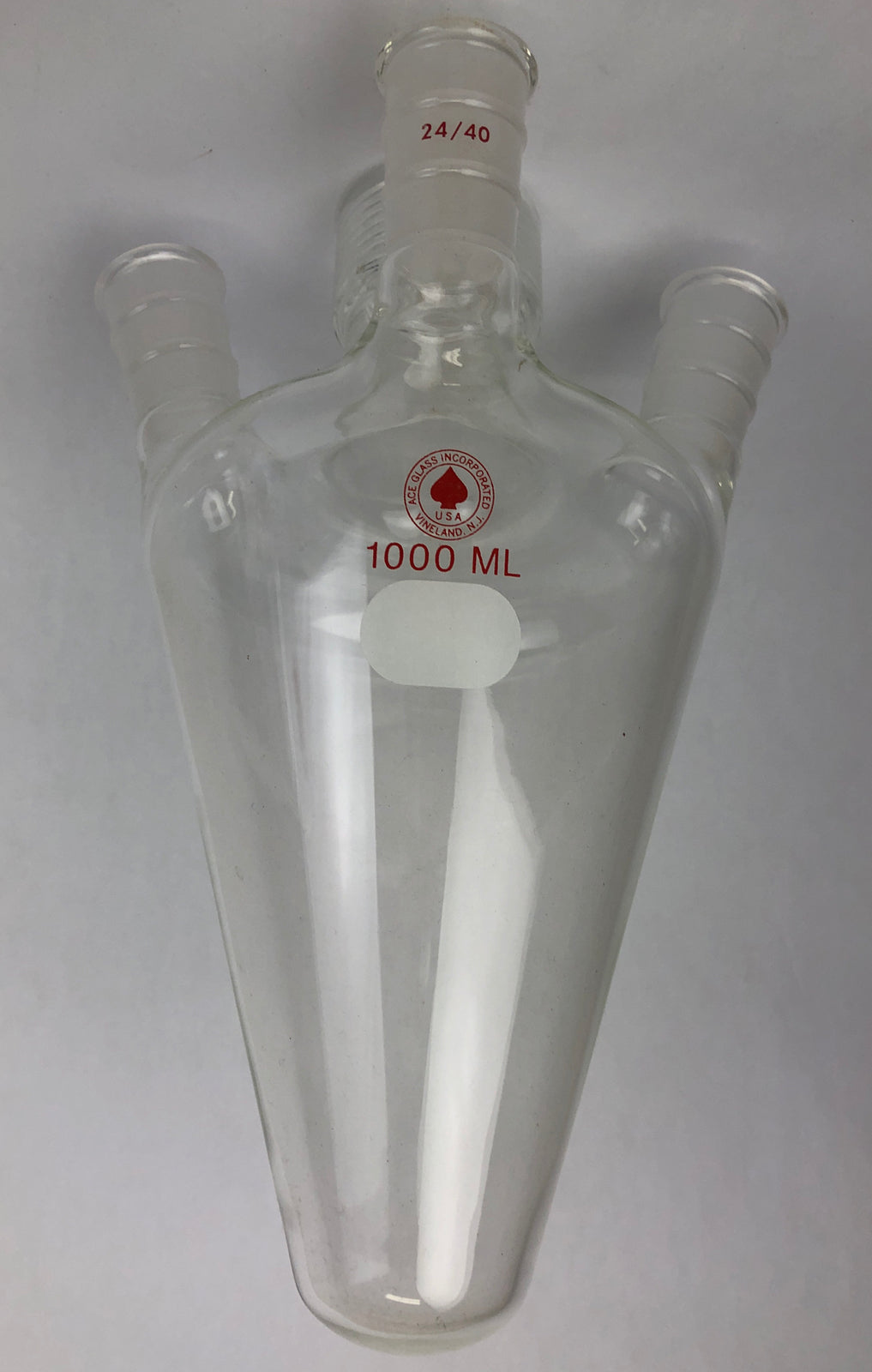 ACE Lab Glass 1000ML REACTION VESSEL #36 24/40 - See Images for Details