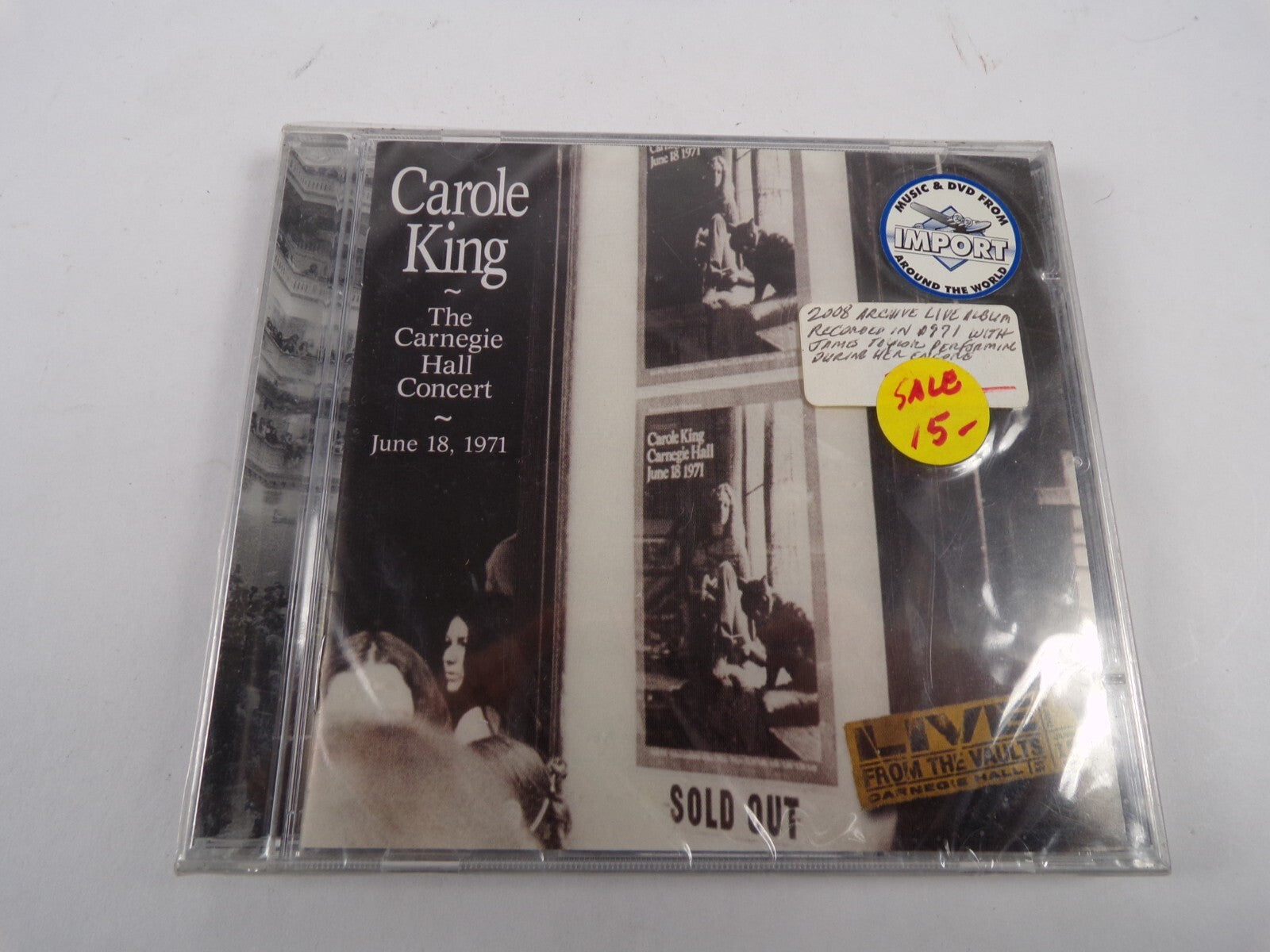 Carole King The Carnigh Hall Concert I Feel The Eart Move Home Again CD#62