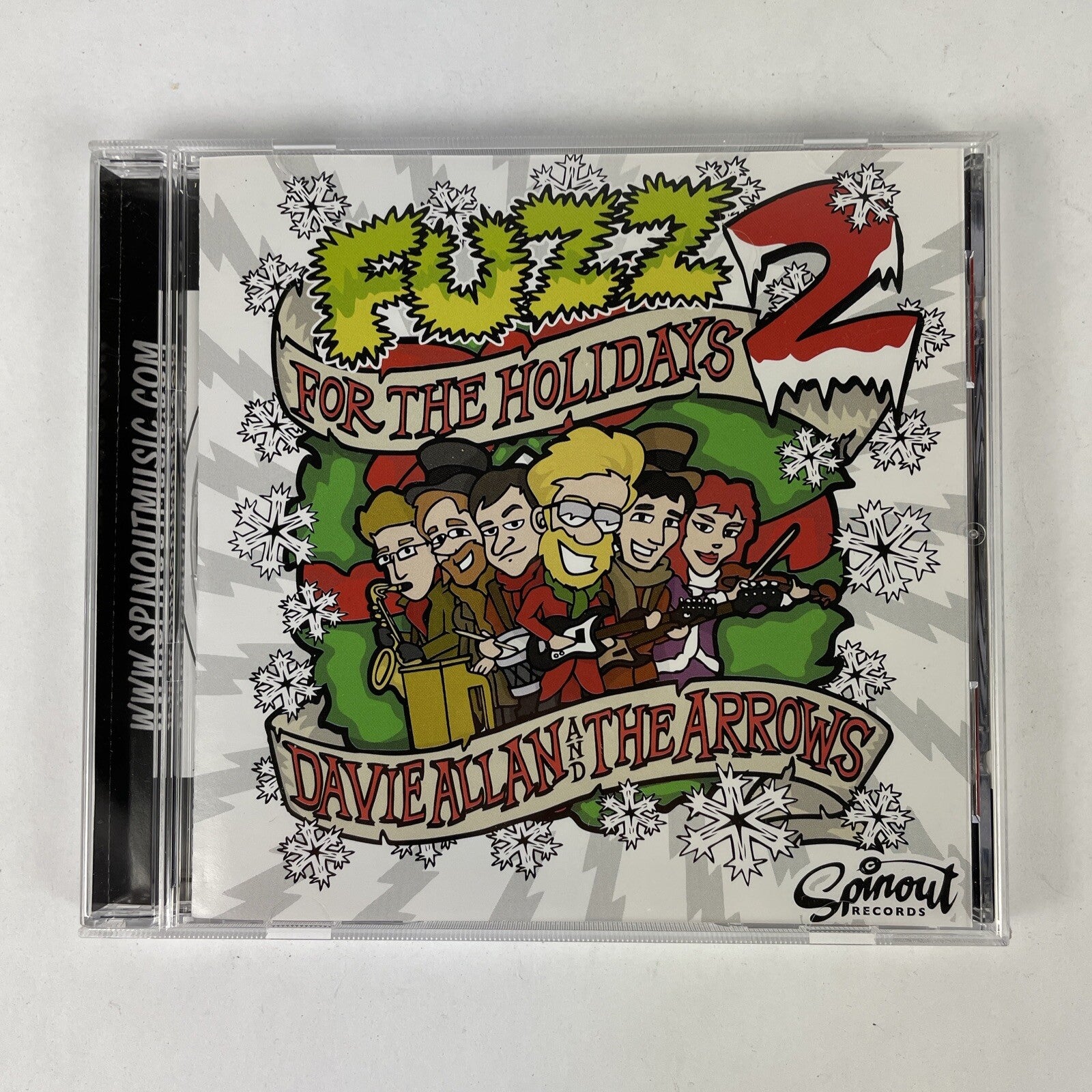 Davie Allan & The Arrows  - "Fuzz for the Holidays 2" CD Signed (2007)   #23
