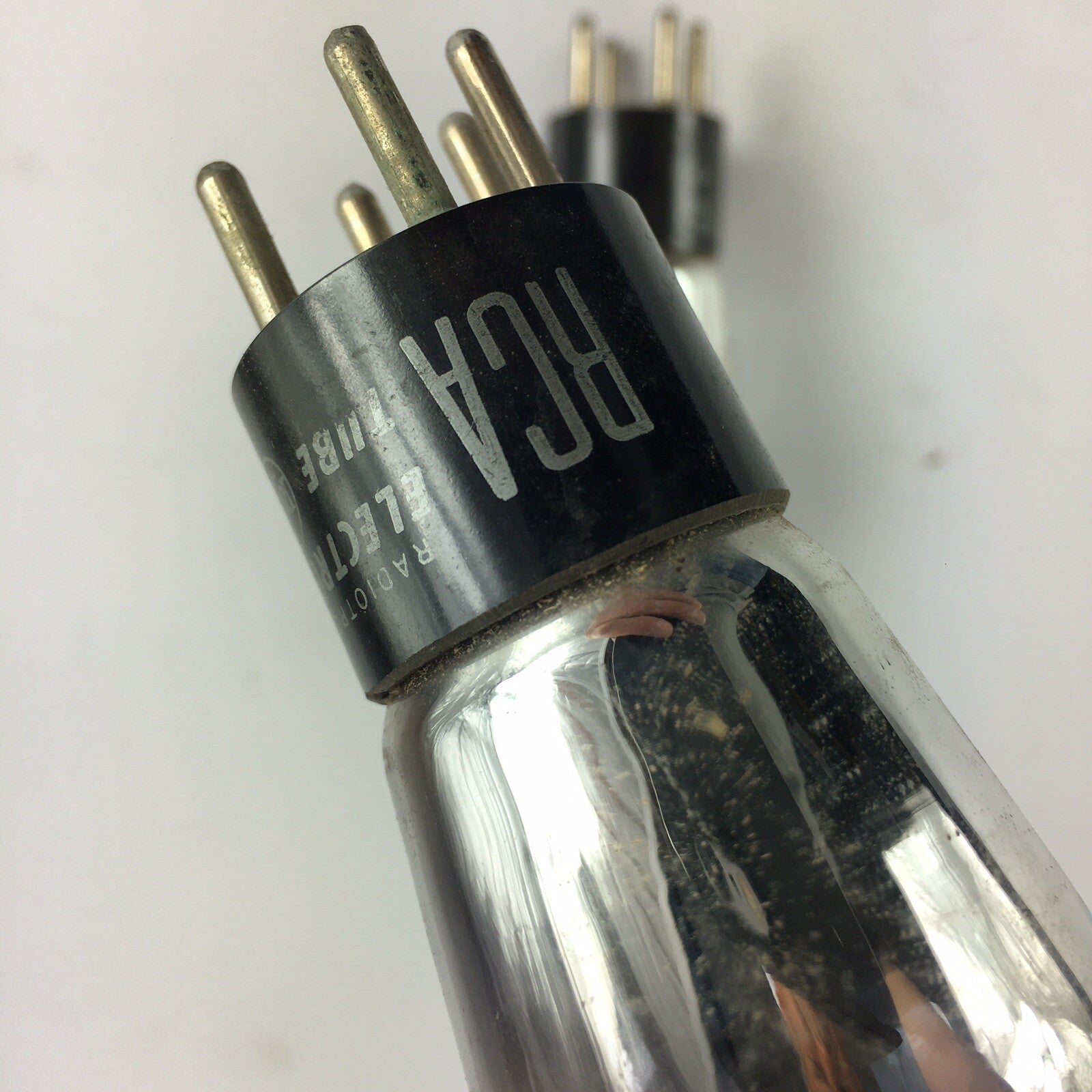 Lot of 2 : Type 80 RCA Radiotron Electron Silvertone 1 Vacuum Tubes 604 630