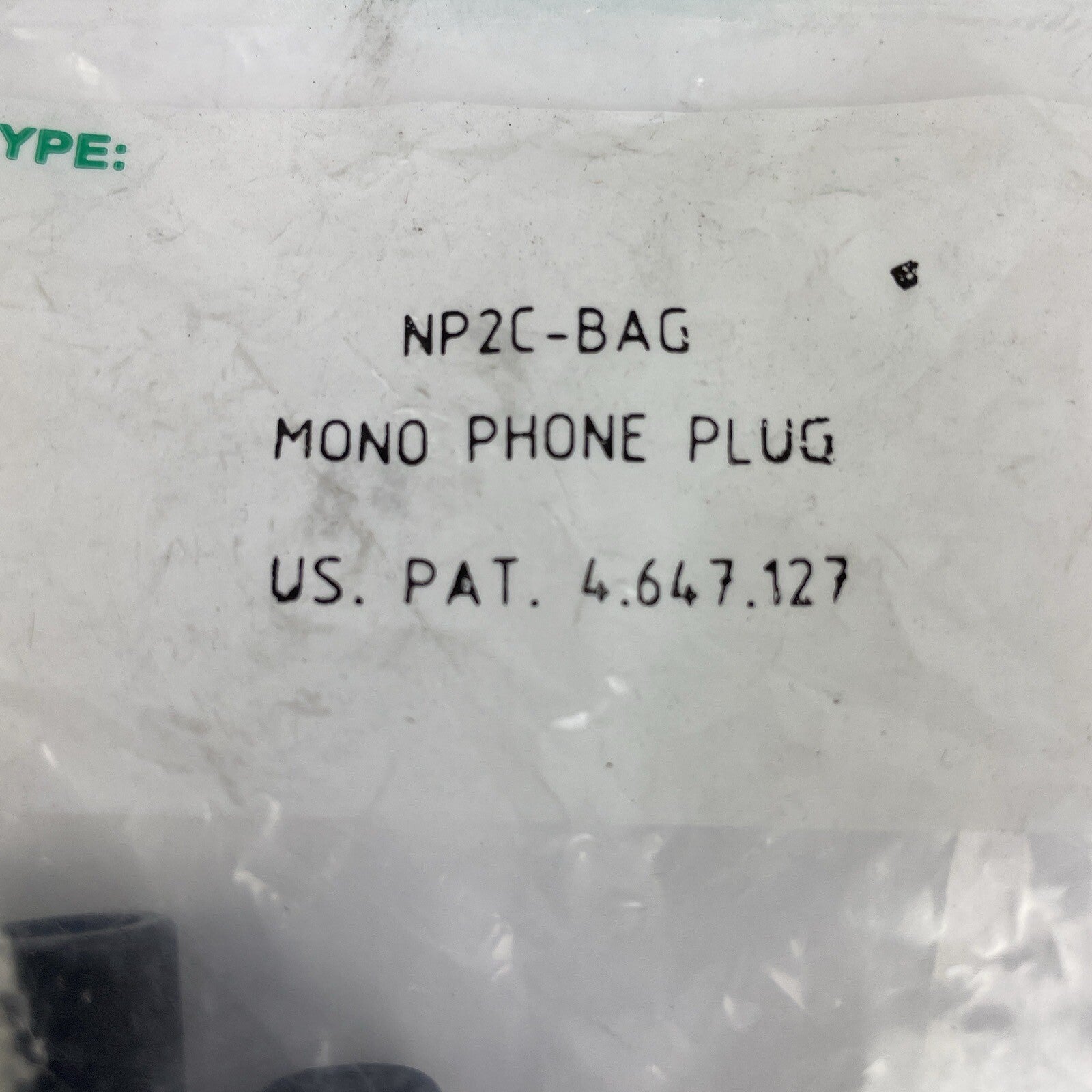 LOT OF 3 x OEM Neutrik NP2C Mono Phone Plug 1/4" Male Connector - Sealed