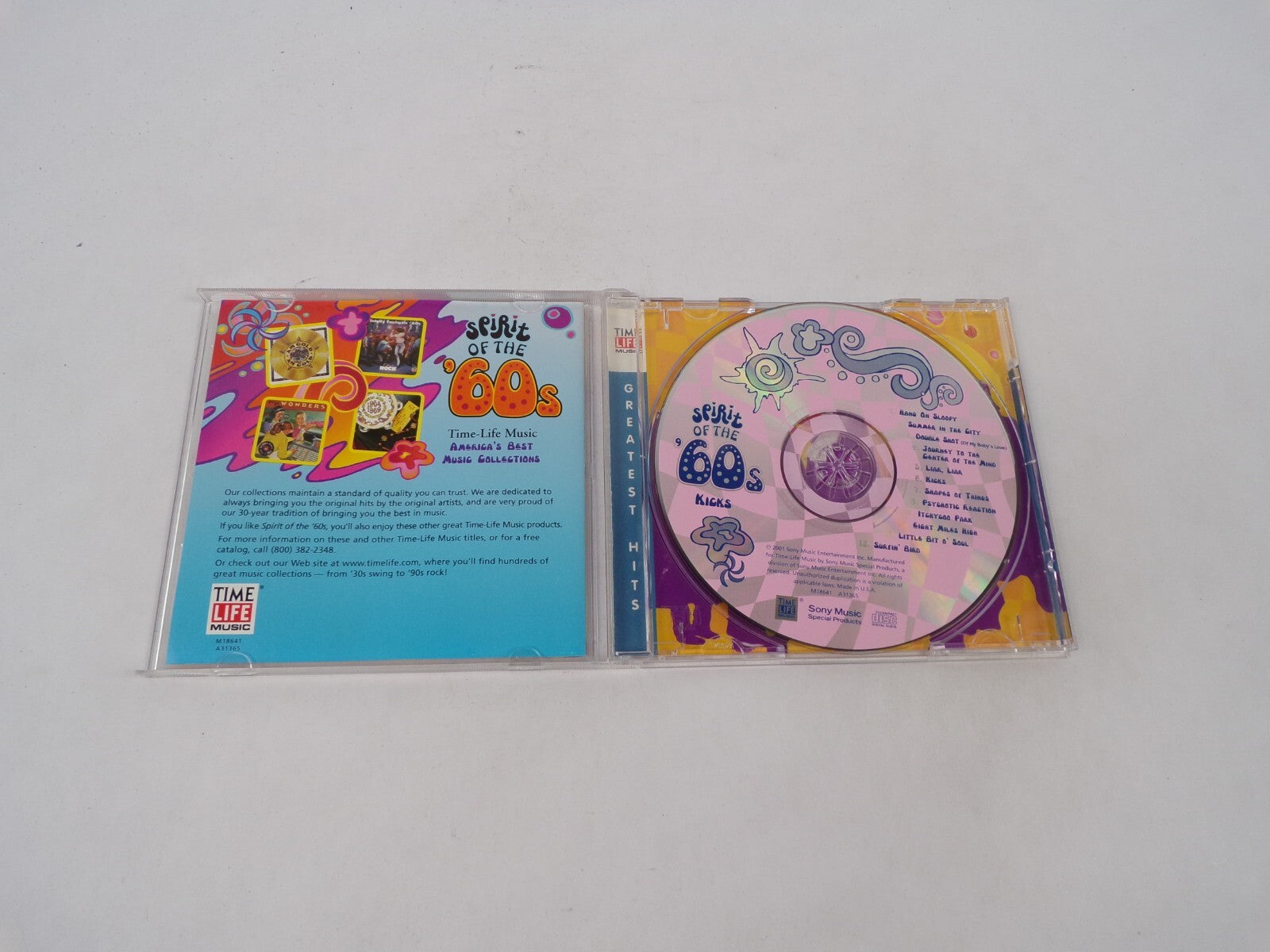 Spirit Of The '60s Rockin' Bands Kicks Hang OnSloopy Summer In The City CD#71