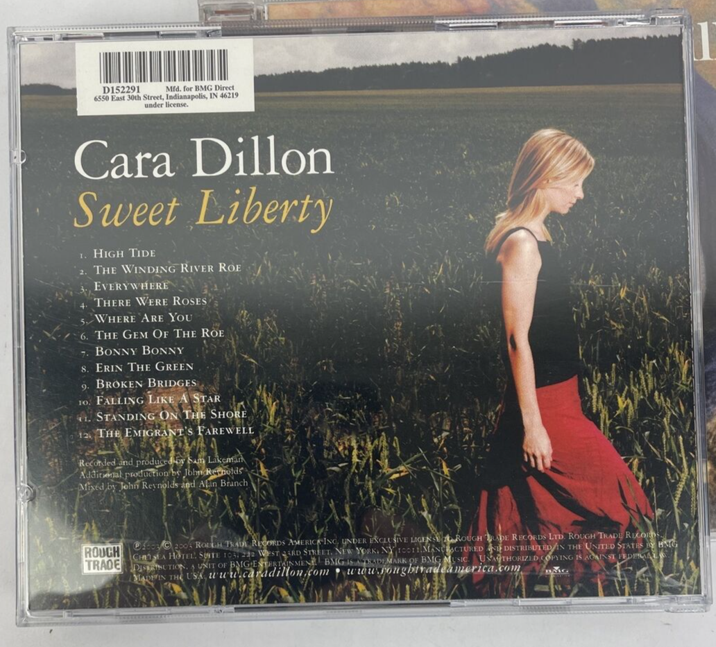 Cara Dillon – Sweet Liberty - 2003 promo Digital CD + C.D. Self Titled 2002