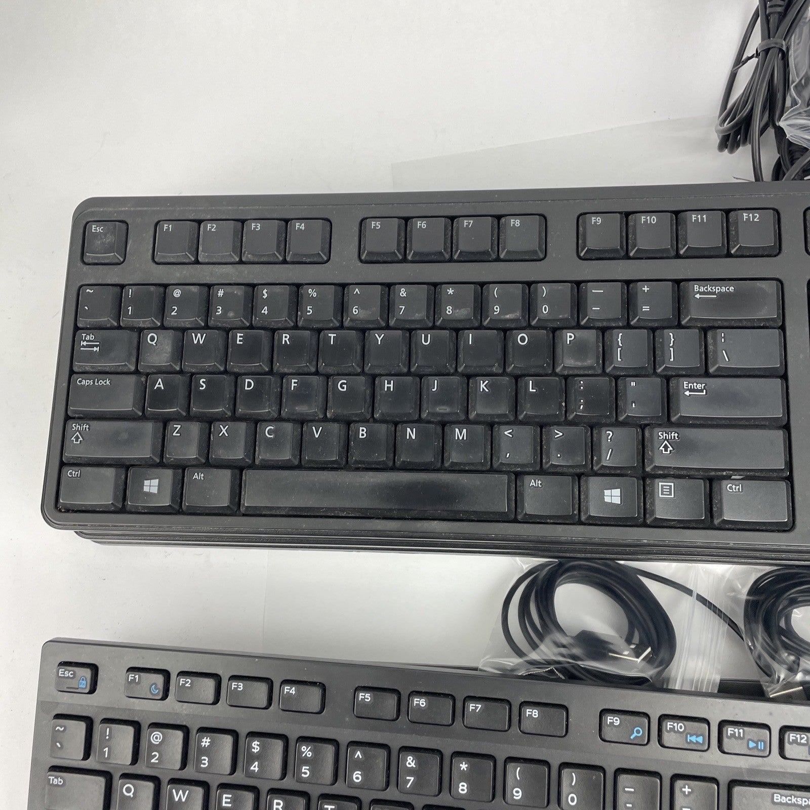 Dell Multimedia Wired Keyboard (s) - Black Lot of 5 - 2 x KB216 - 3 x KB4021 VGC
