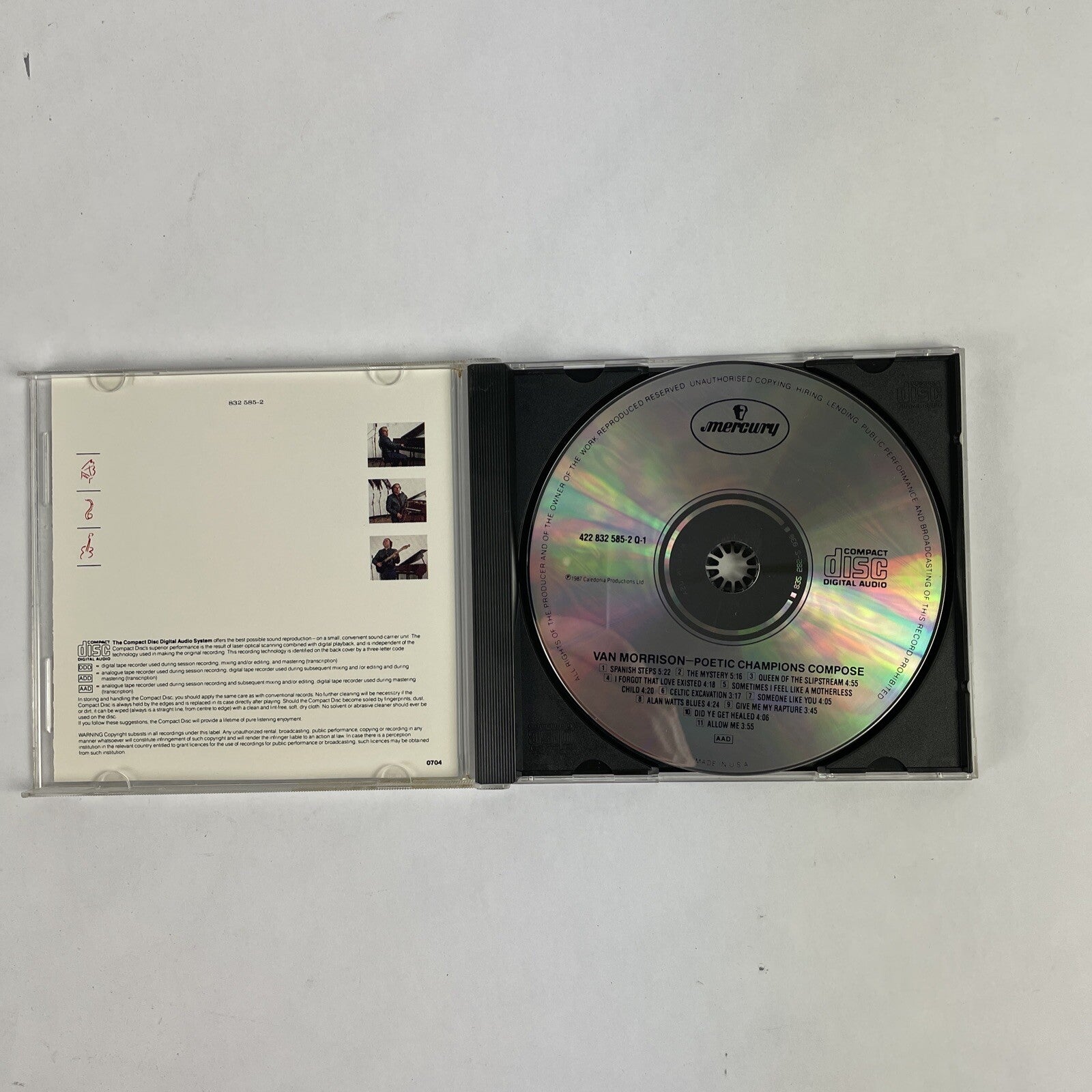 Van Morrison - Poetic Champions Compose CD (1987)   #16