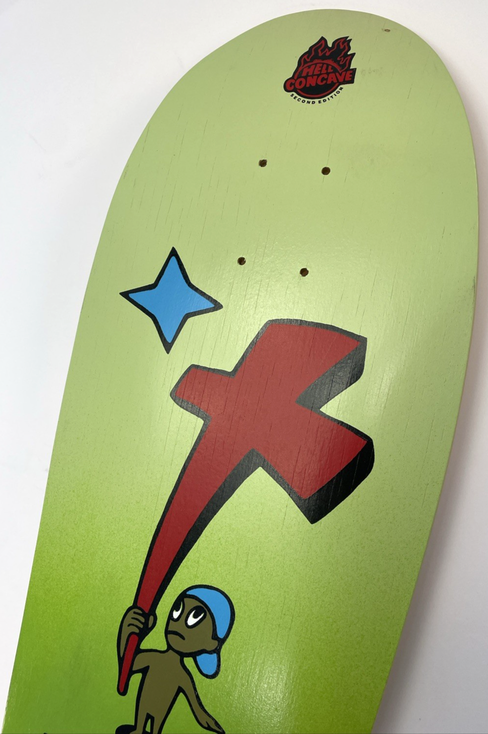 Tony Magnusson H Street Kid And Cross  Reissue 1980s Wood Hell Concave In Shrink