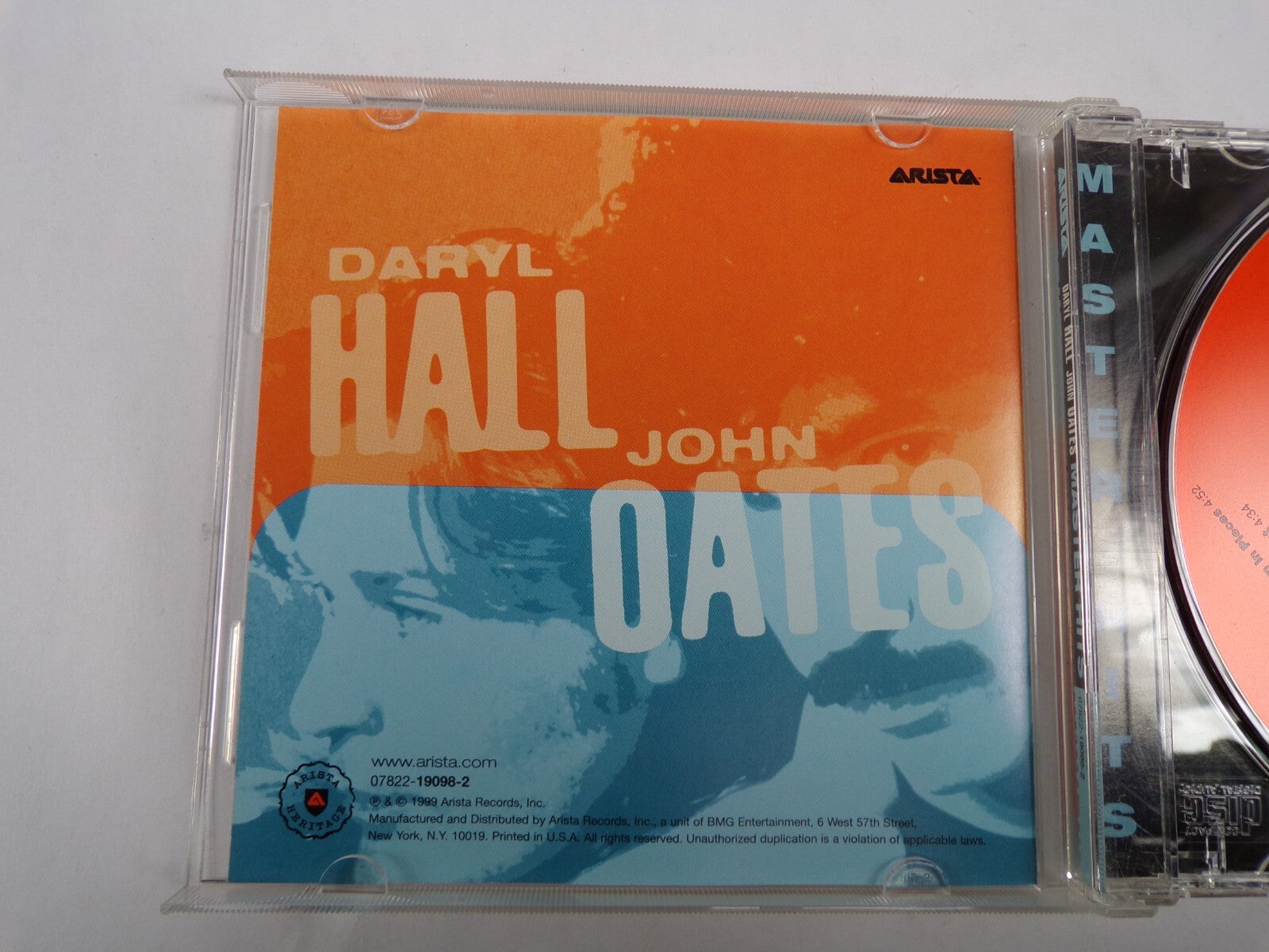 Daryl Hall John Oates Master Hits Downtown Life I'm In Pieces So Close CD#59