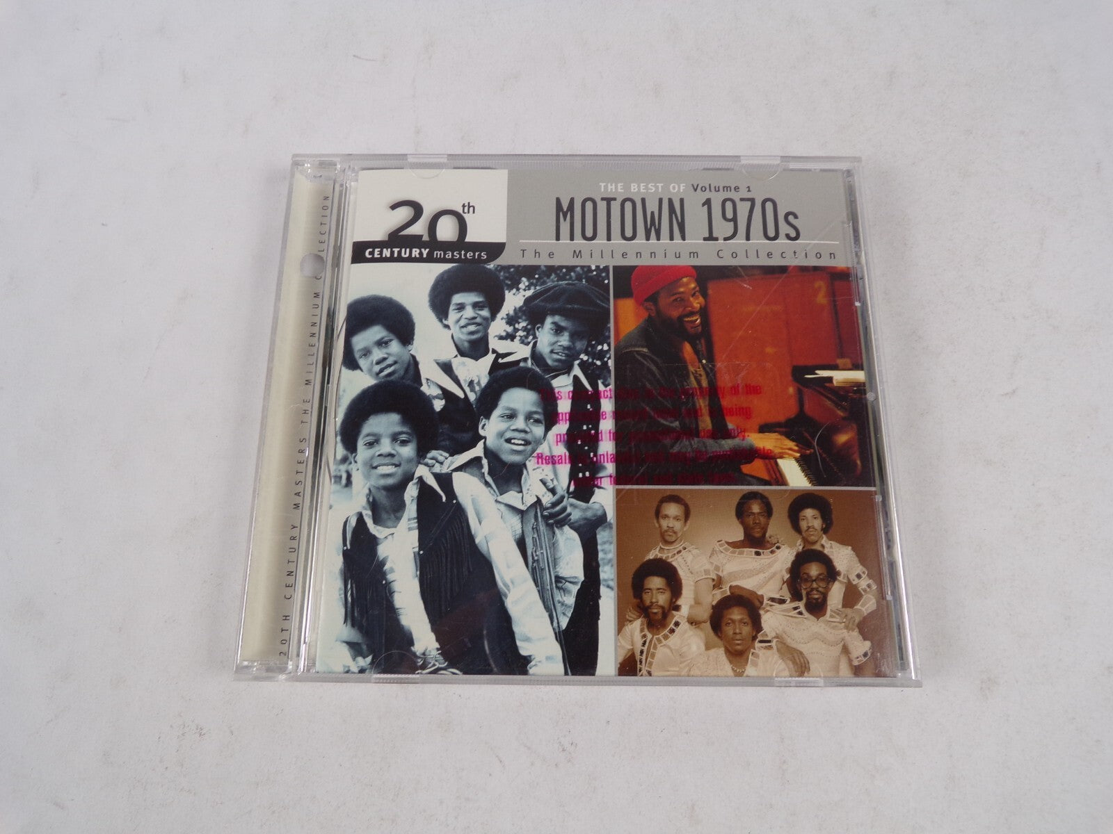 The Best Of Volume 1 Motown 1970s The Millennium Collection 20th Century CD#19