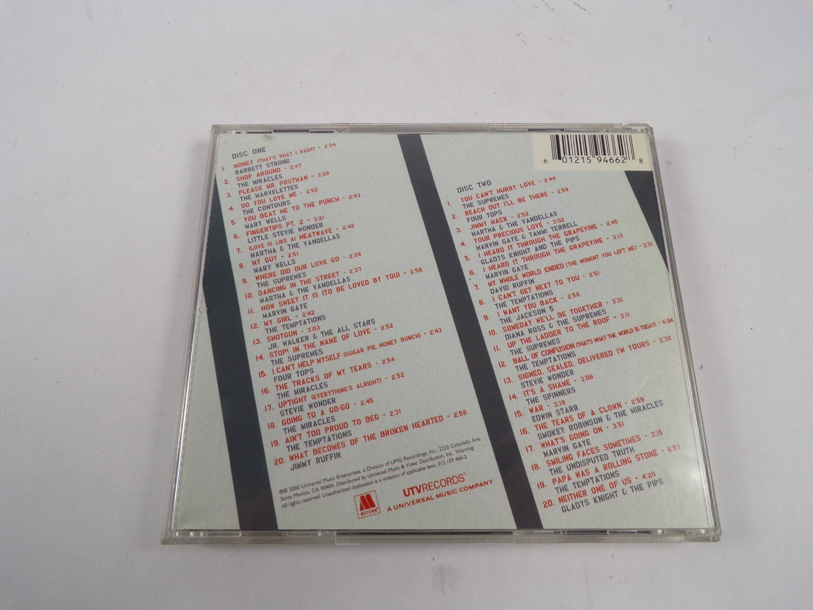 Motown The Classic Years Stevie Wonder The Supremes Marvin Gaye CD#48