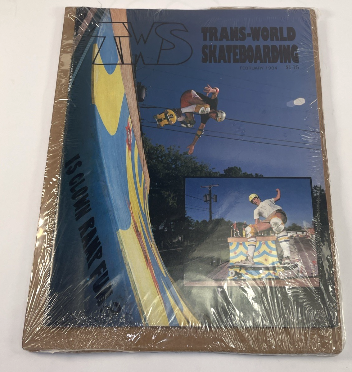 Vintage Transworld Skateboarding Magazine February 1984 TWS Jeff Phillps