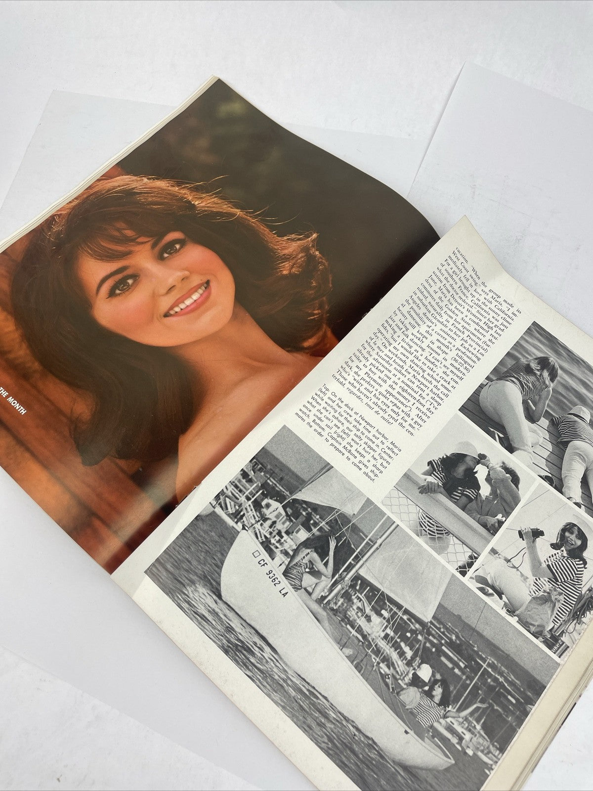 Entertainment For Men Playboy Magazine May 1965 Maria McBane Playmate Centerfold