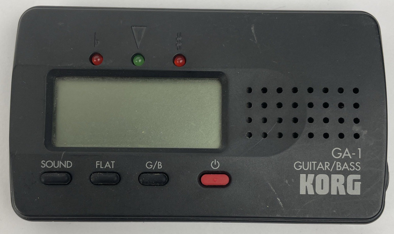 KORG GA-1 Digital Guitar / Bass Tuner Dependable Quality Musical Tuning Device