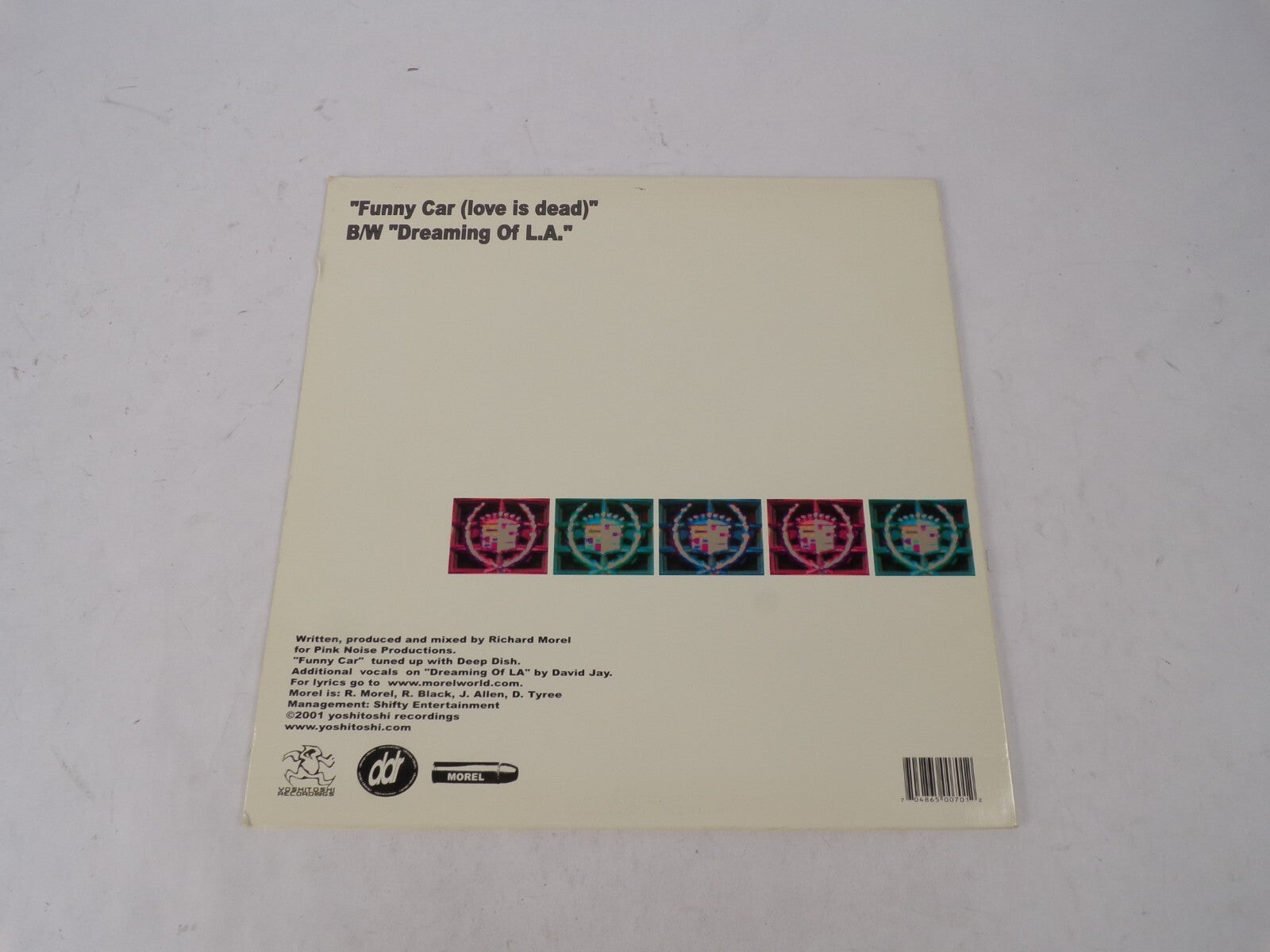 Morel Funny Car Love Is Dead Dreaming Of L.A. Vinyl Record
