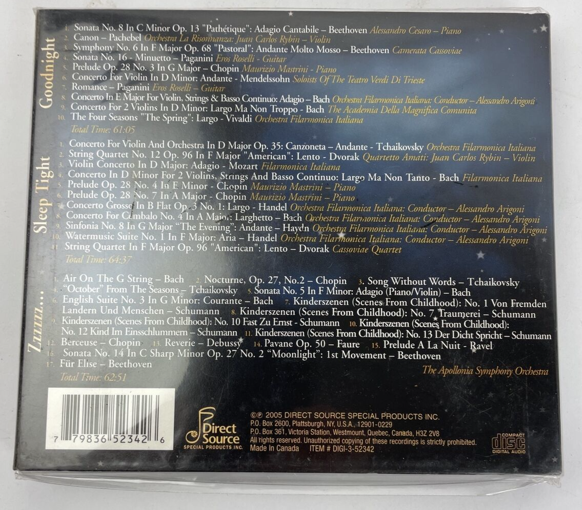 Fall Asleep to the Classics - Audio CD By Beethoven, Ludwig van Brand NEW    #69