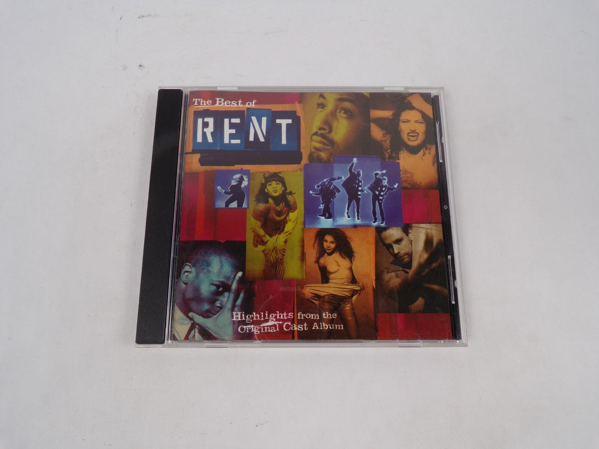 The Best Of Rent Highlights From The Original Cast Album Rent One Song GlorCD#68