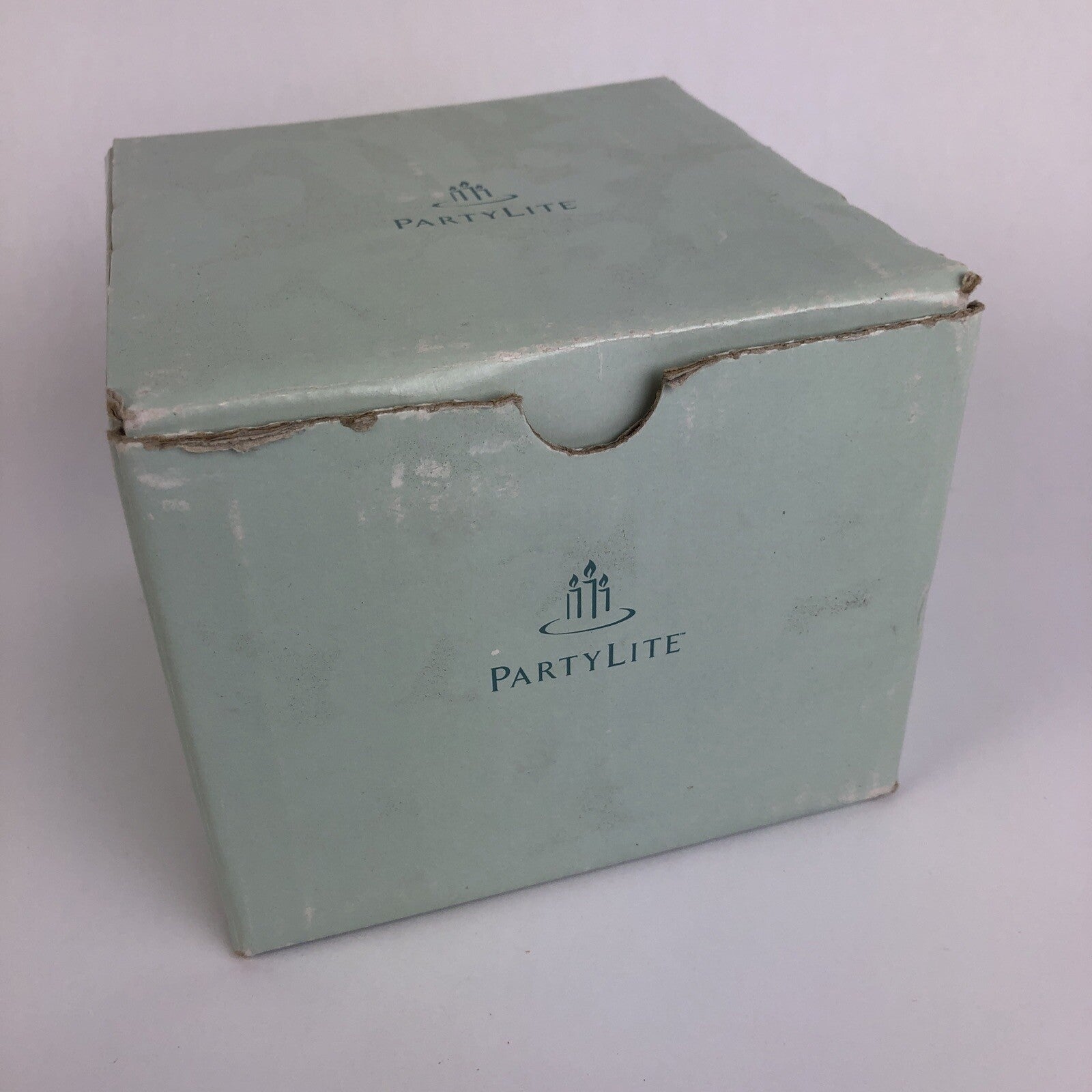 NOS PartyLite Calypso Gold Tealight Holder Retired NIB P16B / P7116 LOOK