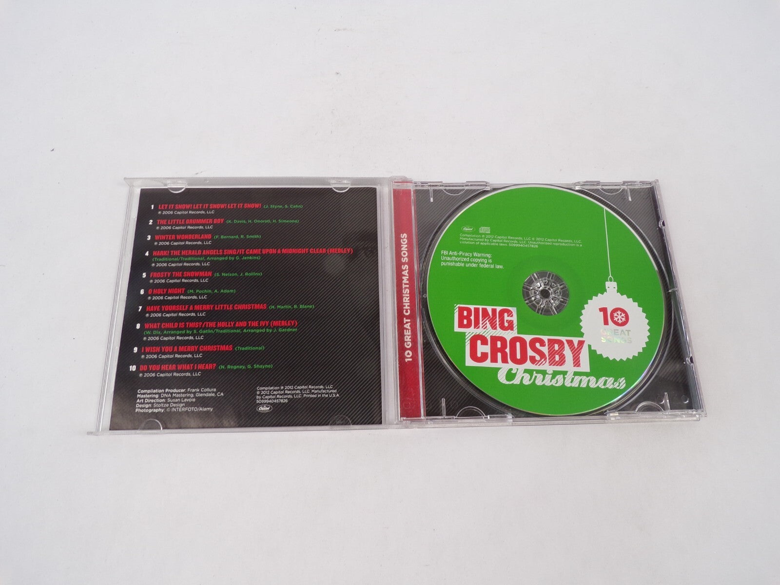 Bing Crosby Christmas Let Snow! Let It Snow! The Little Wonerland Hark! TheCD#70