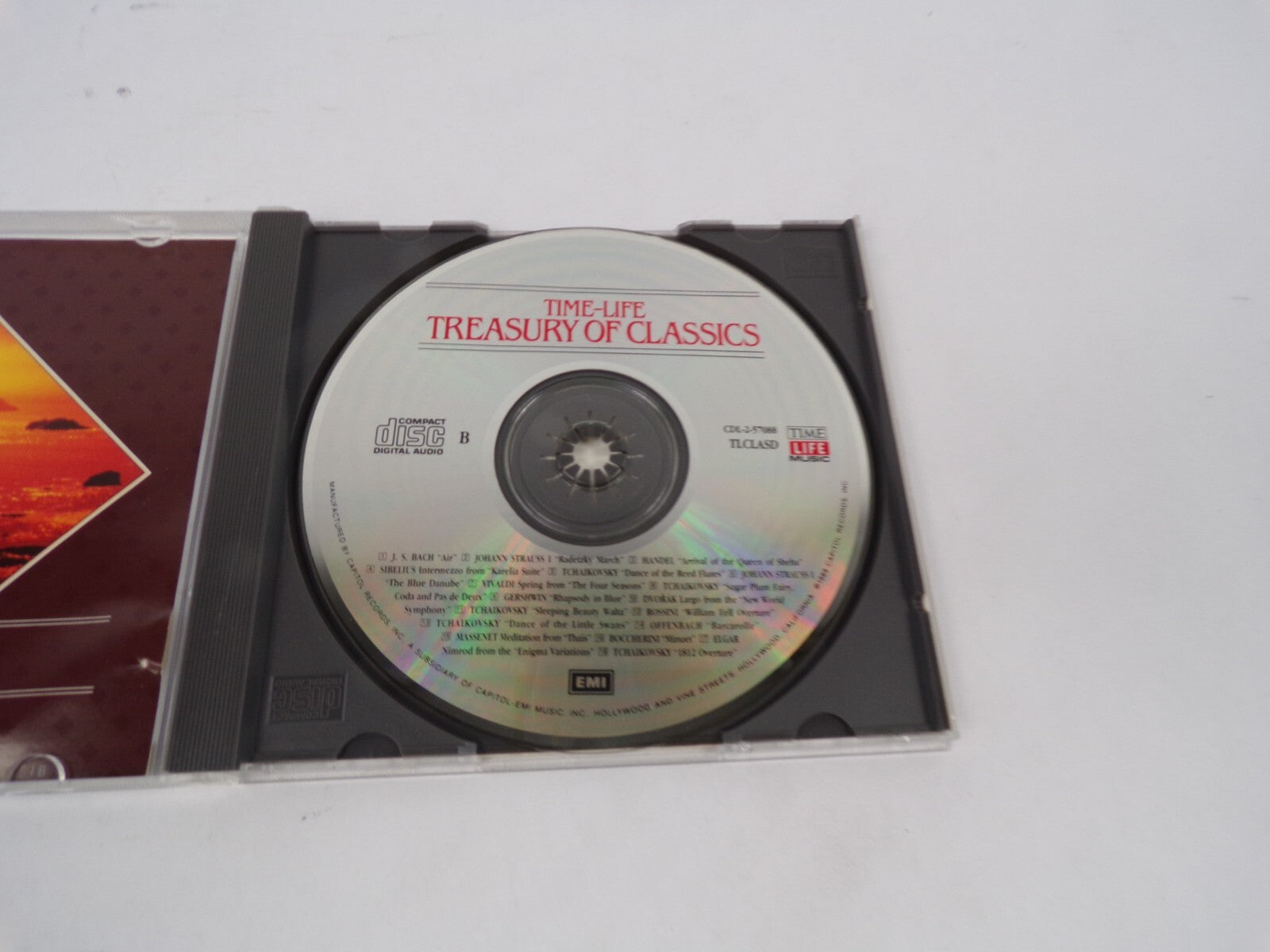 Time-Life Treasury Of Classics Phapsody In Blue Boccherini Minuet OffenbachCD#67