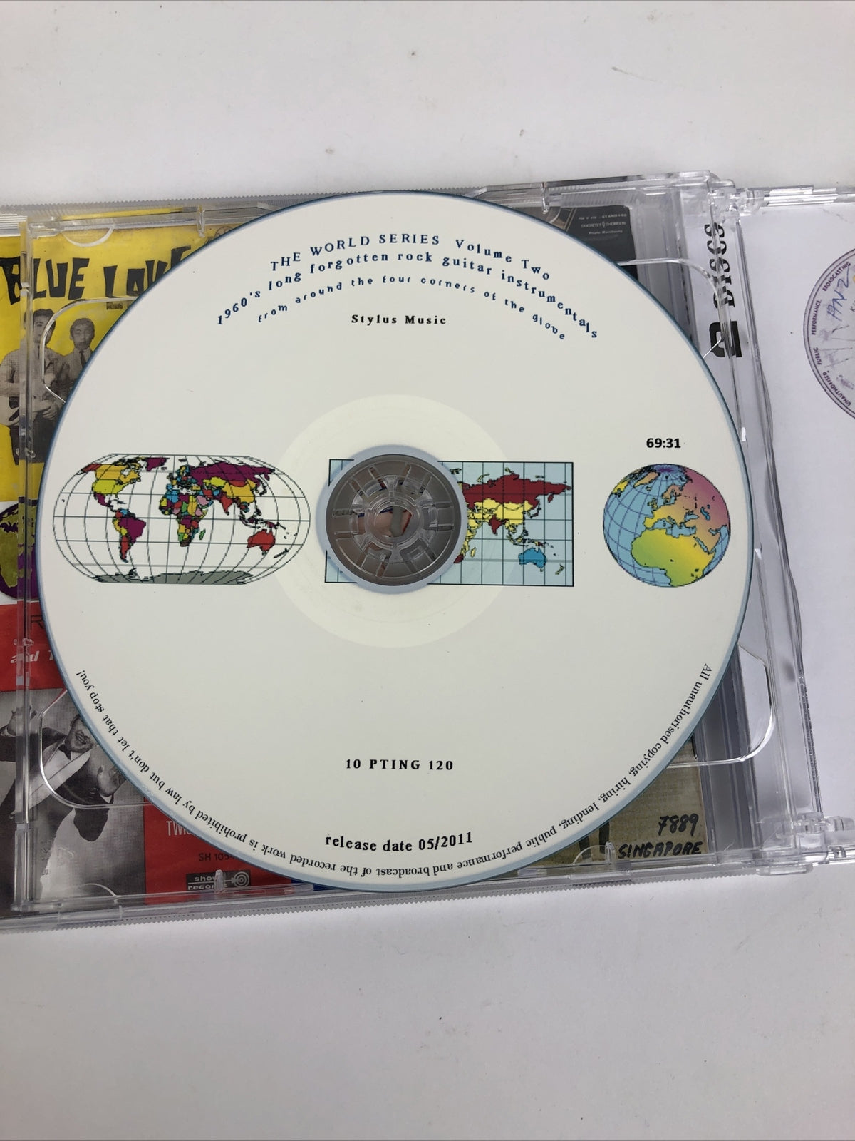 1960's Long Forgotten Rock Guitar Instrumentals from Around the World 2 x CD  #5
