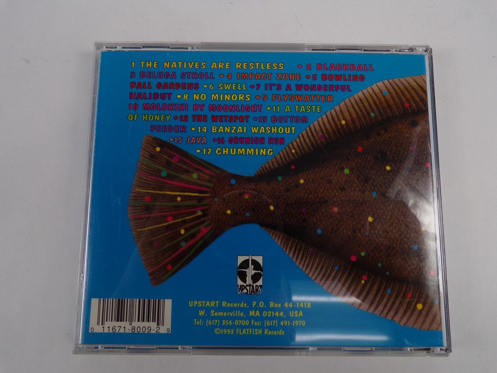 The Halibuts Chumming No MInors Impact Zone Bowling Ball Gardens CD#41