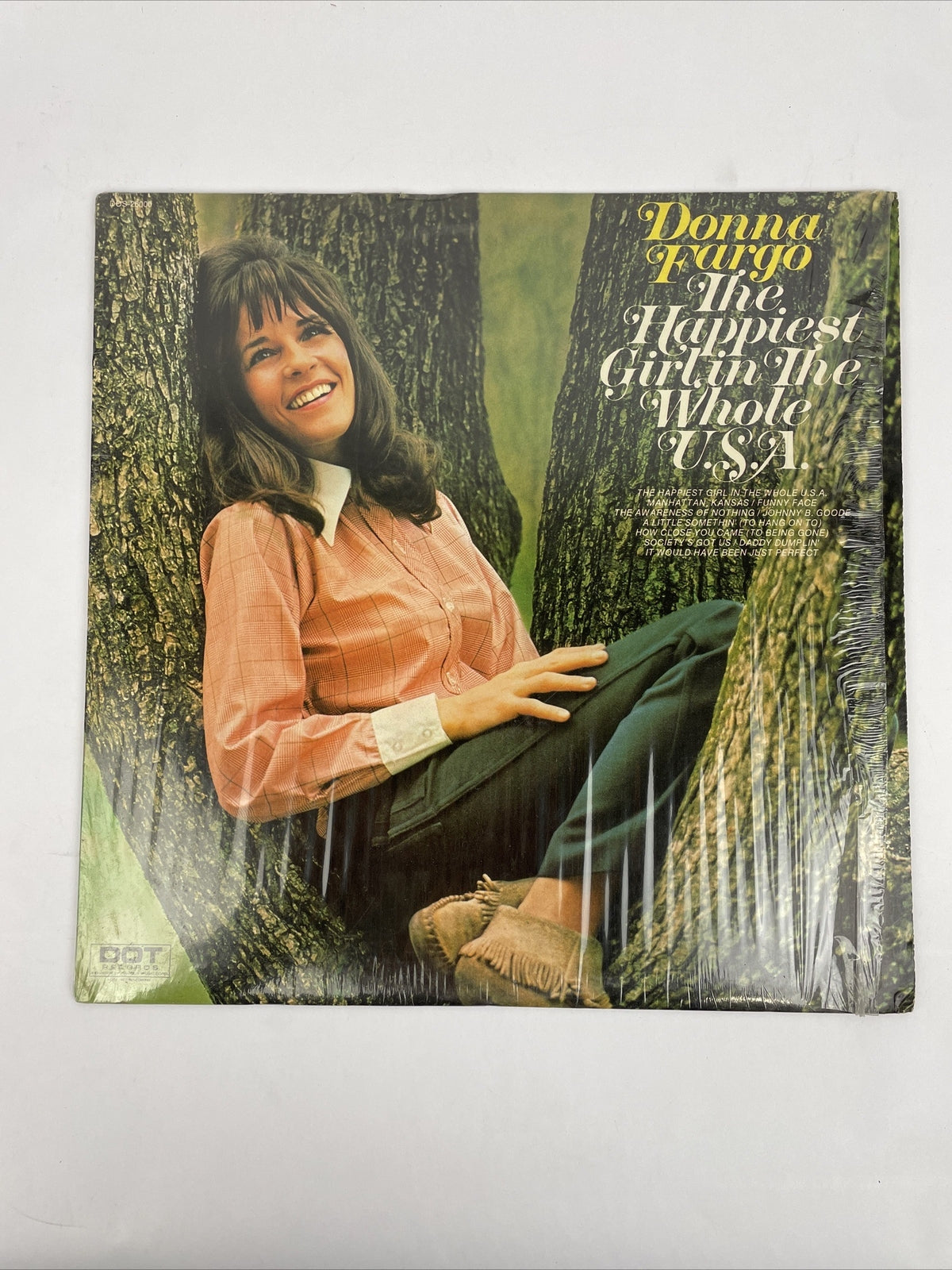 1972 Donna Fargo Happiest Girl In The Whole USA Record 12" Vinyl LP 33 RPM