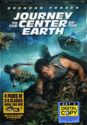 Journey to the Center of the Earth Brendan Fraser (DVD, 2008) FSTSHP