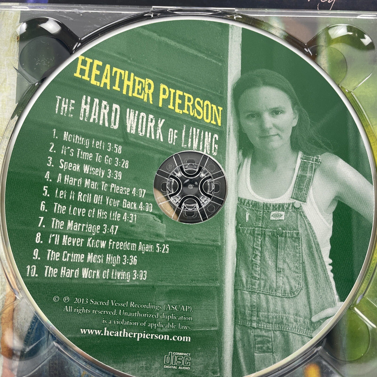3 x HEATHER PIERSON Audio CD Lot - Motherless Child - Still She Will Fly - THWOL