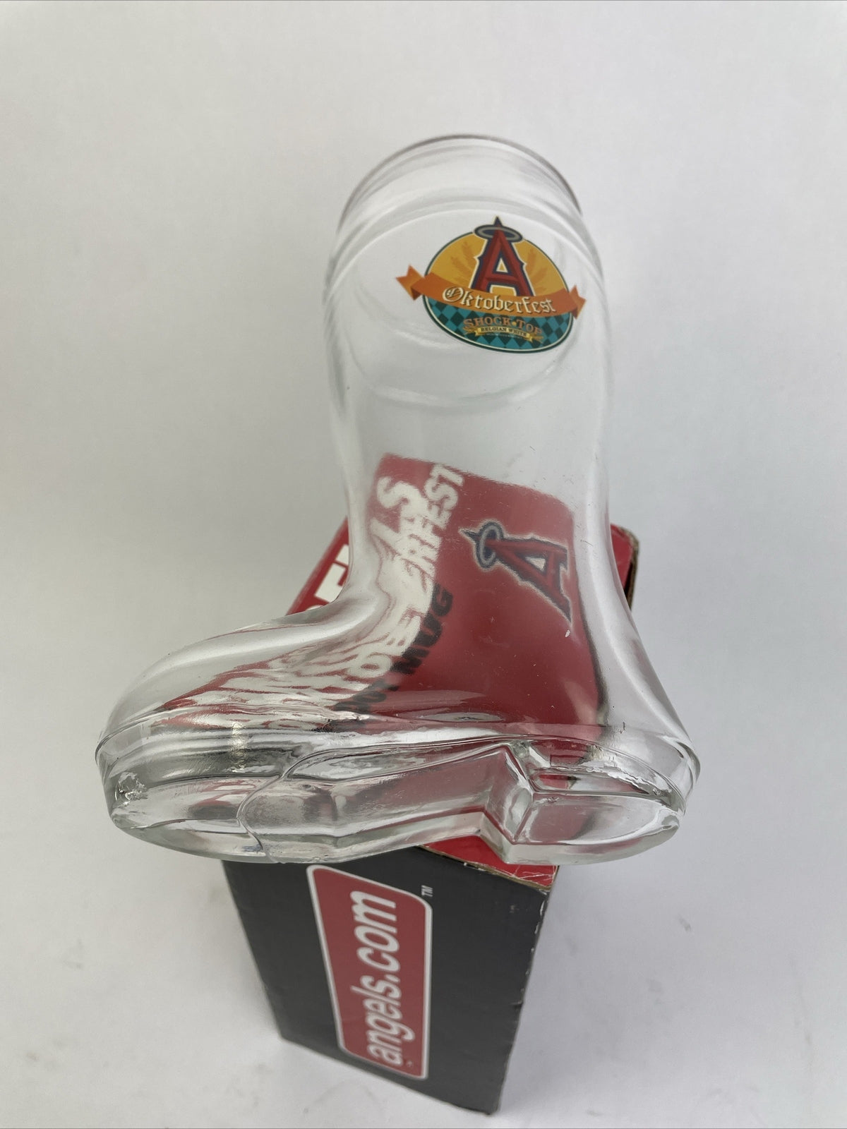 California Angels of Anaheim Oktoberfest Boot Mug SGA Shock Top Das Boot Beer