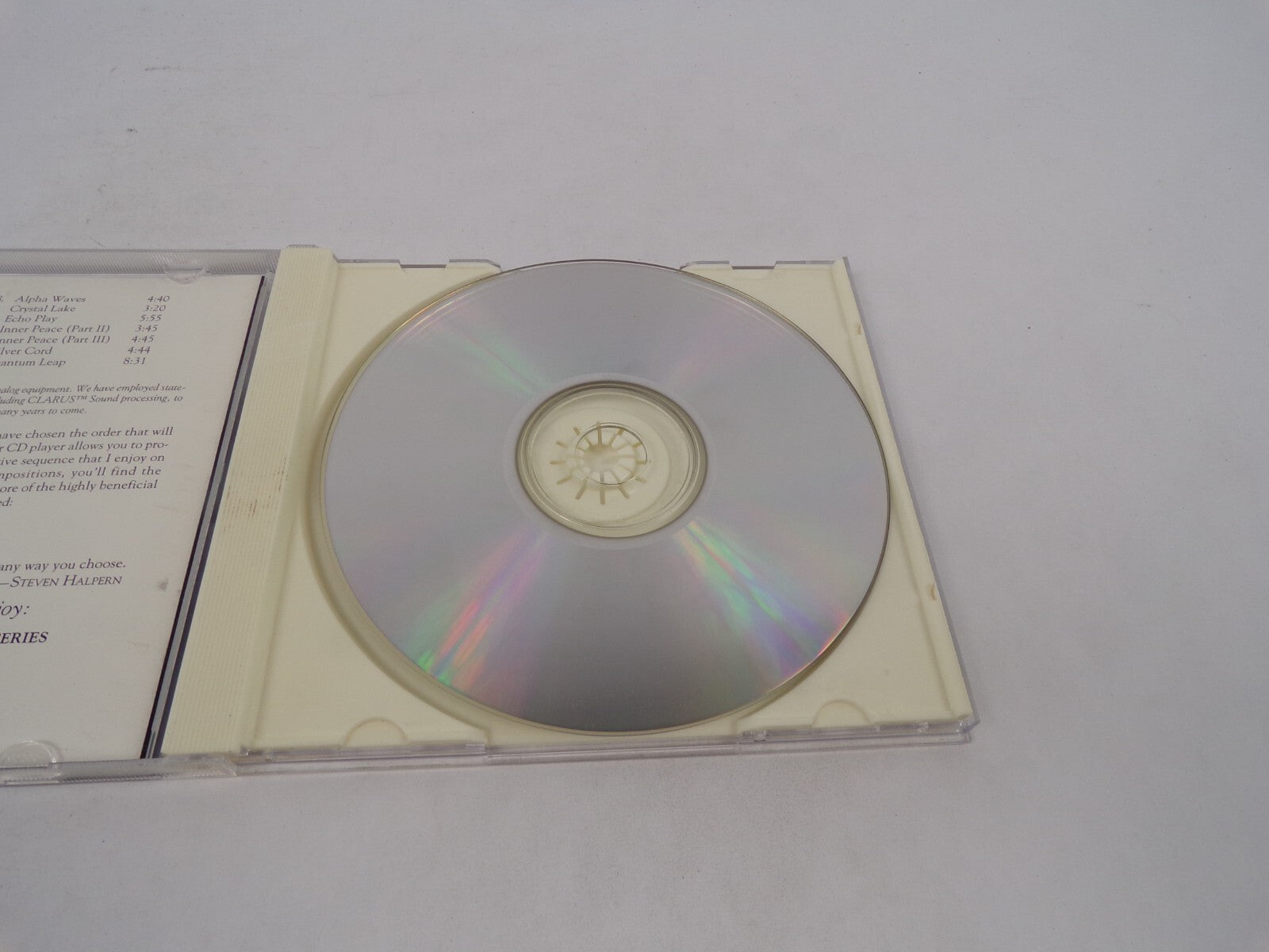 Steven Halpern Inner Peace Music For Realaxation & Well-Being Inner Peace CD#71