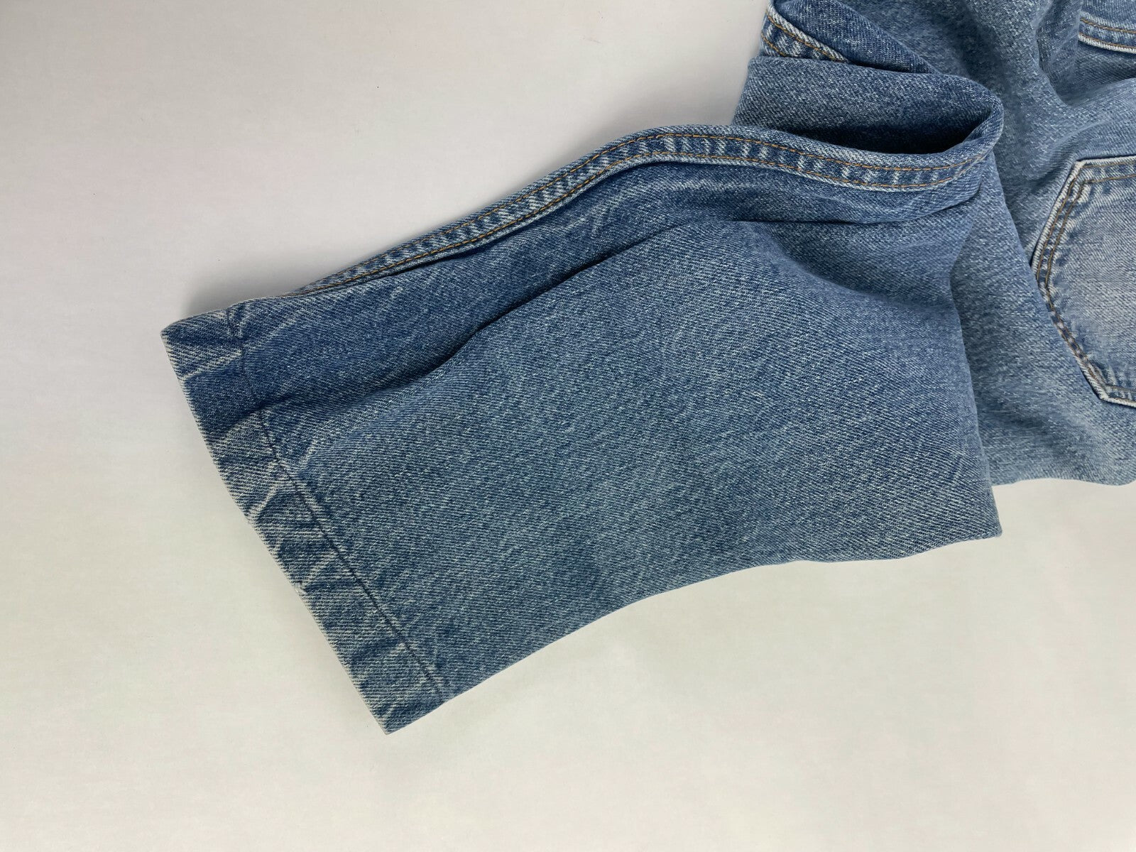 Levi's Men's Light Blue 505 Regular Fit Straight Leg Jeans Size W 32 L 32