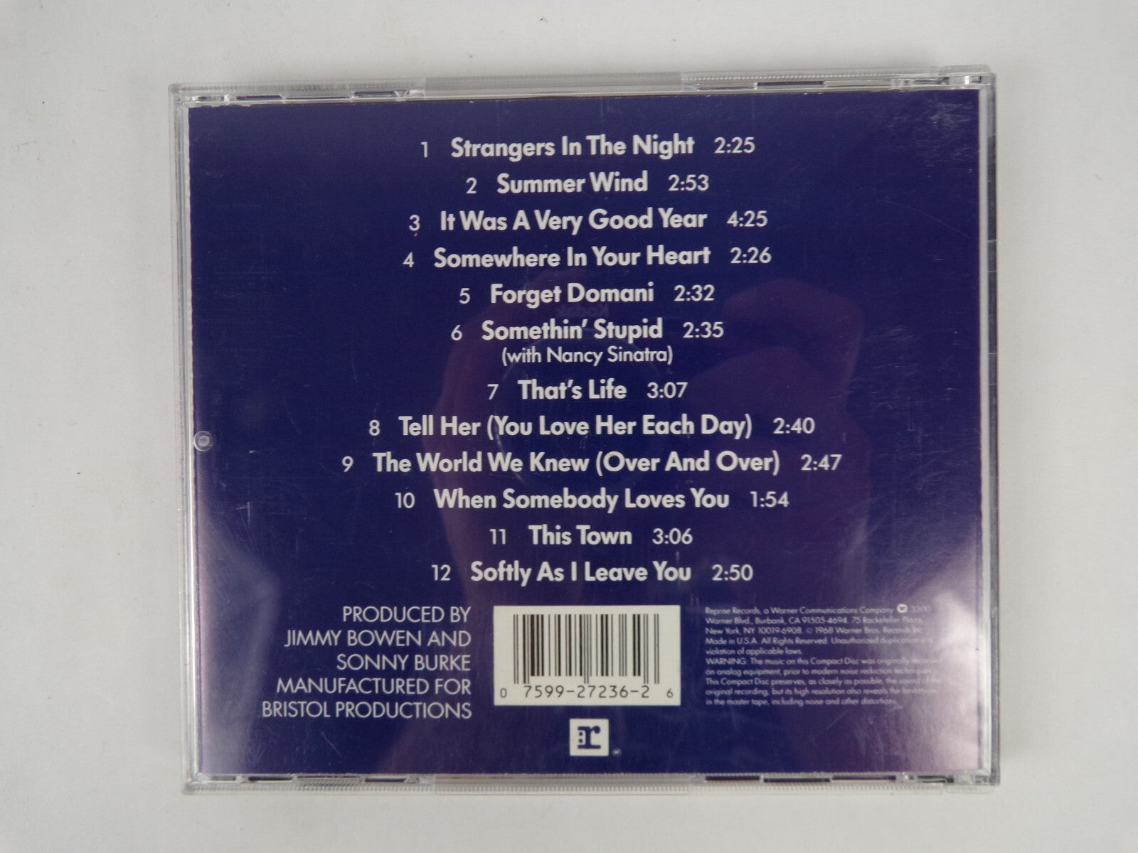 Frank Sinatra's Greatest Hits CD #9